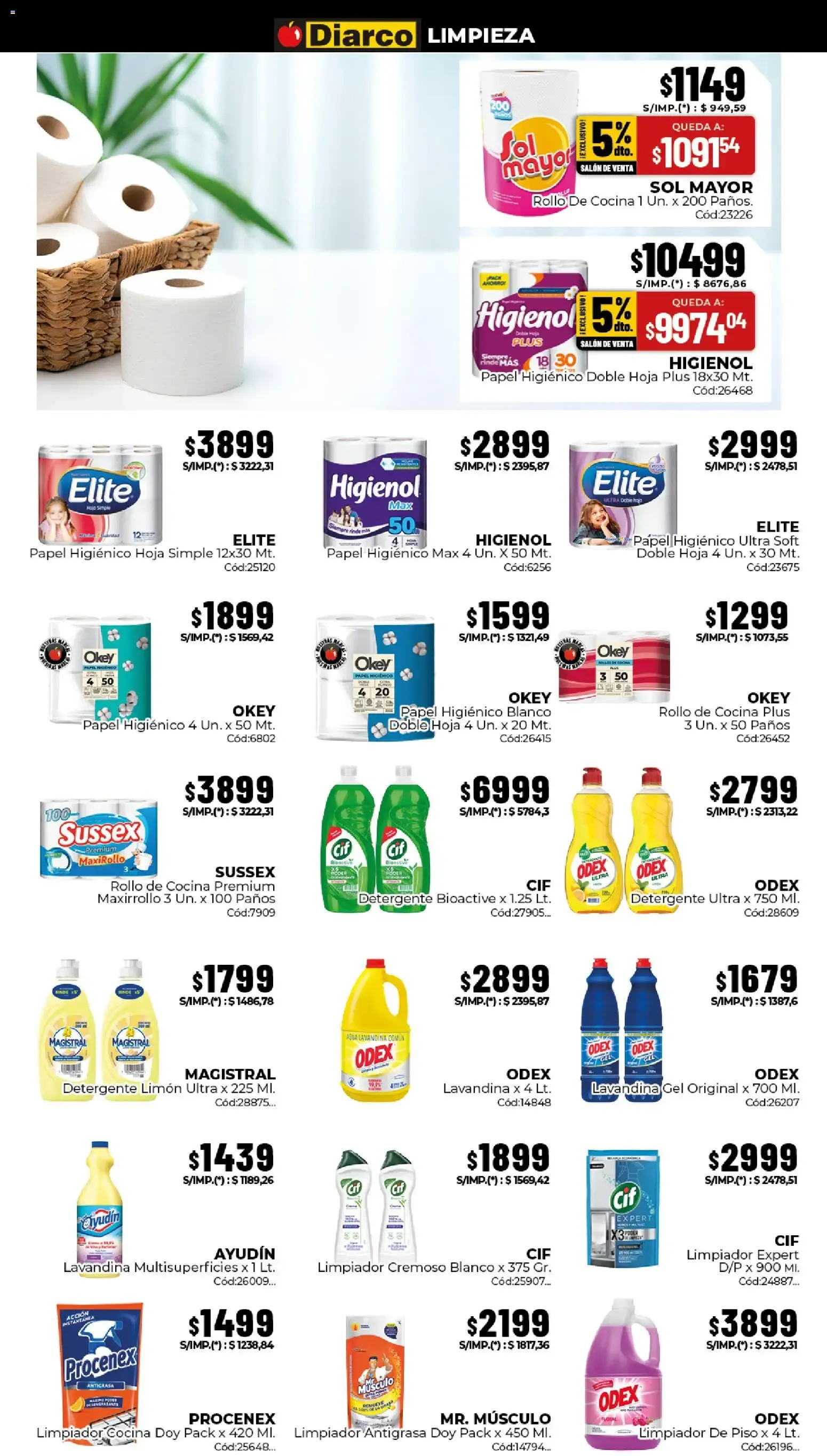 Ofertas de Diarco 27 de julio al 31 de julio 2026 - Página 16 del catálogo