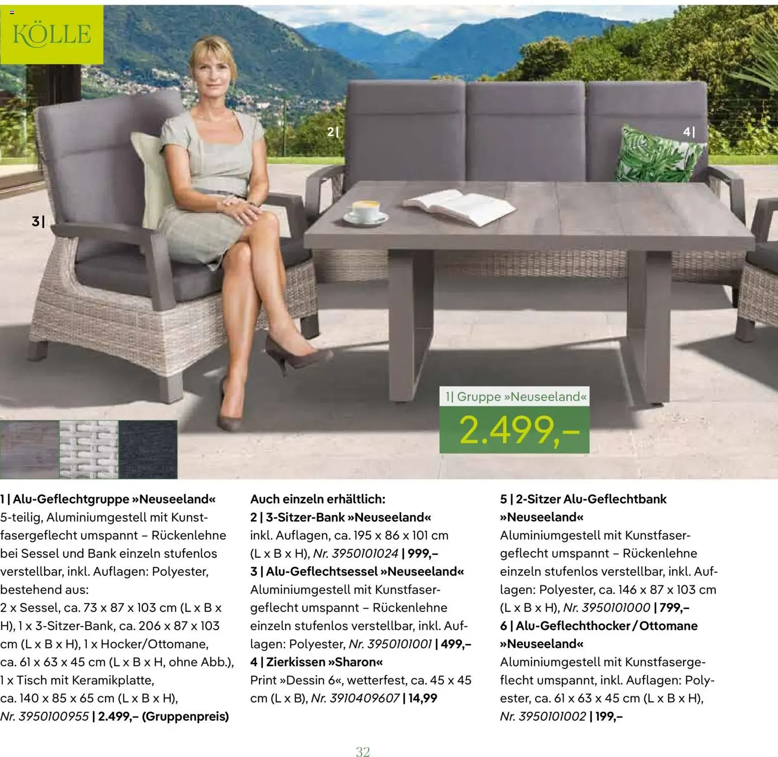 Pflanzen-Kölle GARTENMÖBEL 2026 (ab 07.03.2026) zum Blättern von 7. März bis 31. Dezember 2026 - Prospekt seite 32