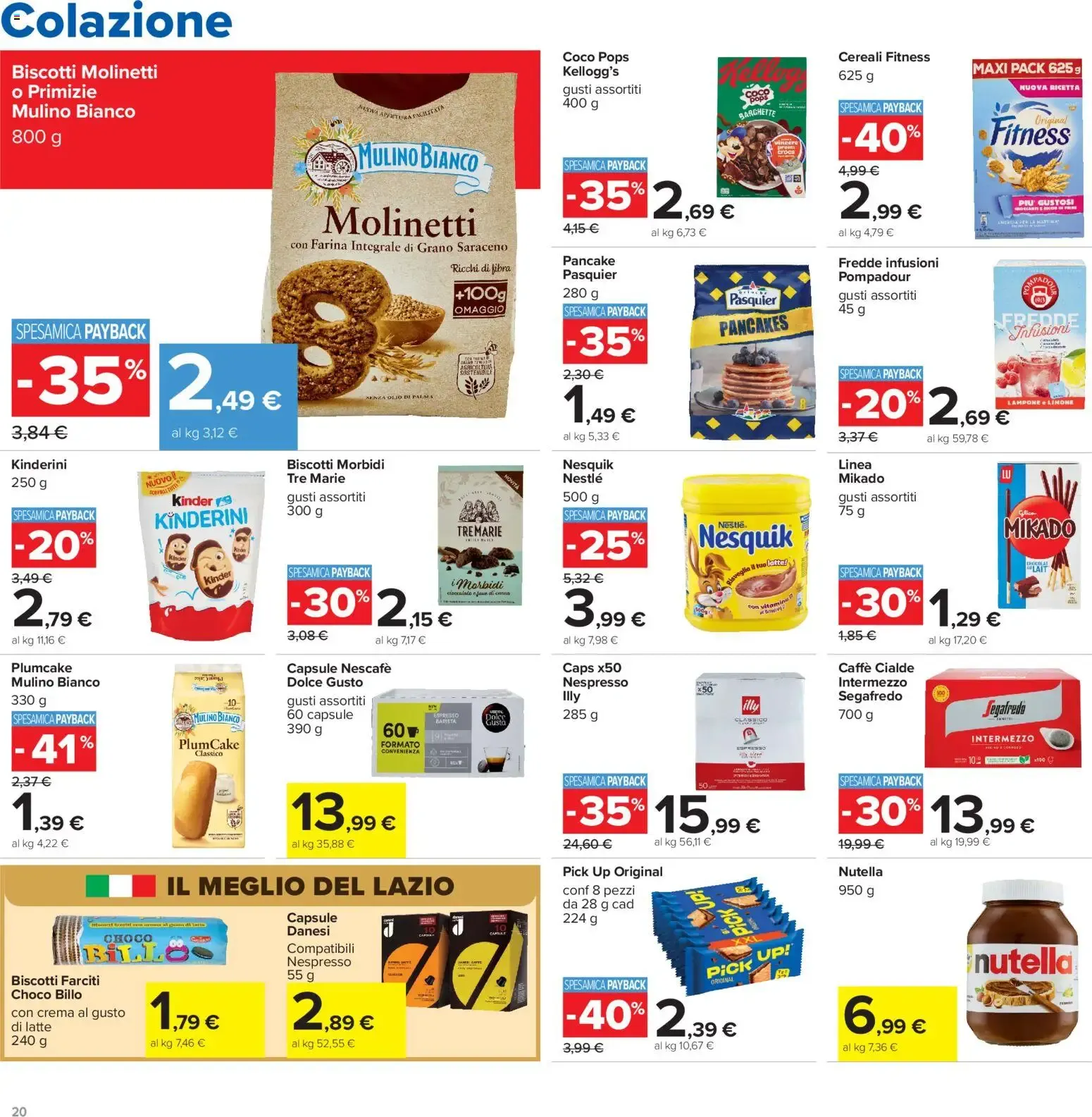 Nuovo Carrefour volantino Iper - Roma dal 16/06/2026 > offerte anteprima 🛍️ da 16 giugno a 29 giugno di 2026 - Pagina del volantino 20