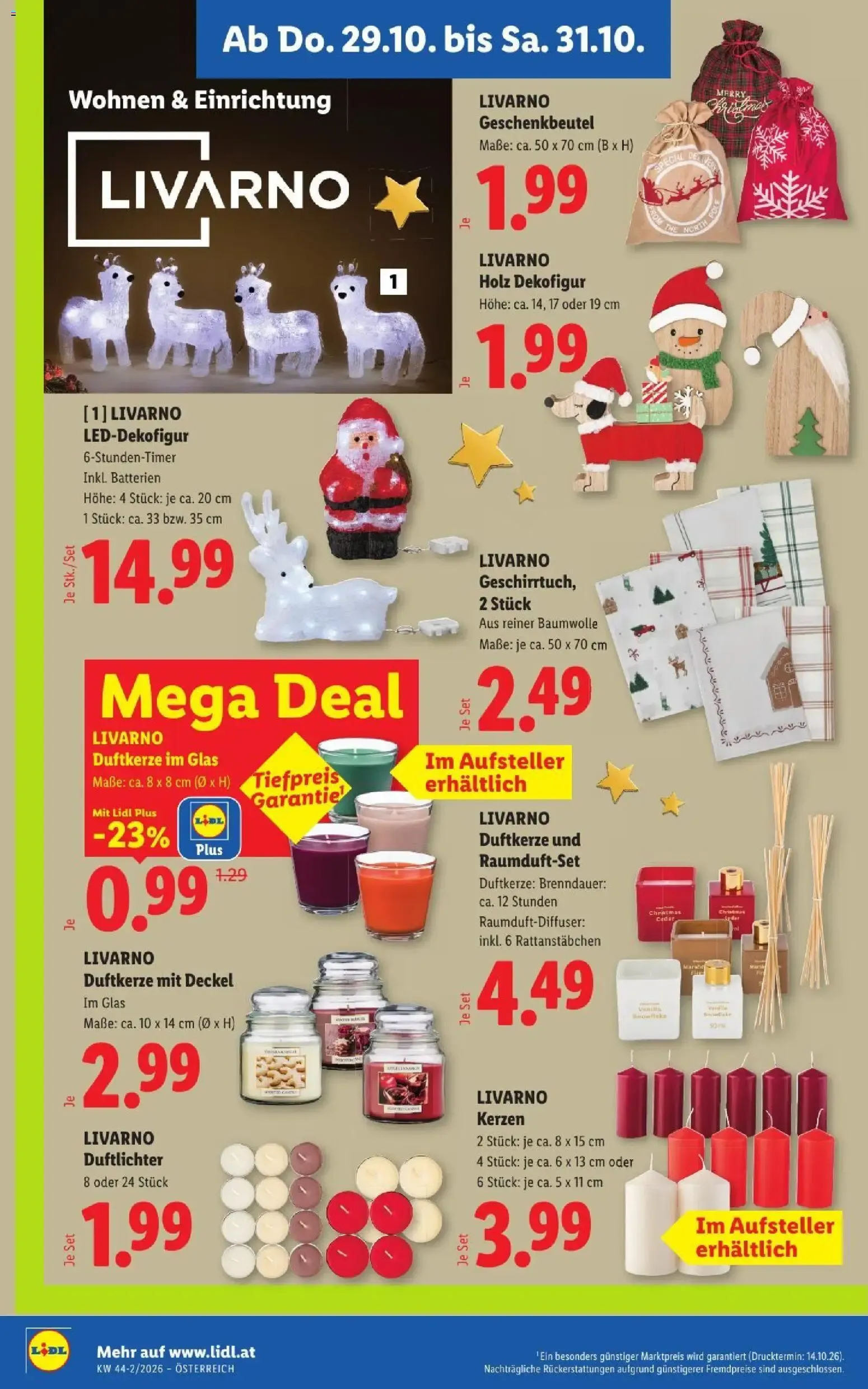 Lidl Flugblatt ab 29.10.2026 - Angebote ab donnerstag von 29. Oktober bis 31. Oktober 2026 - Flugblätt seite 22