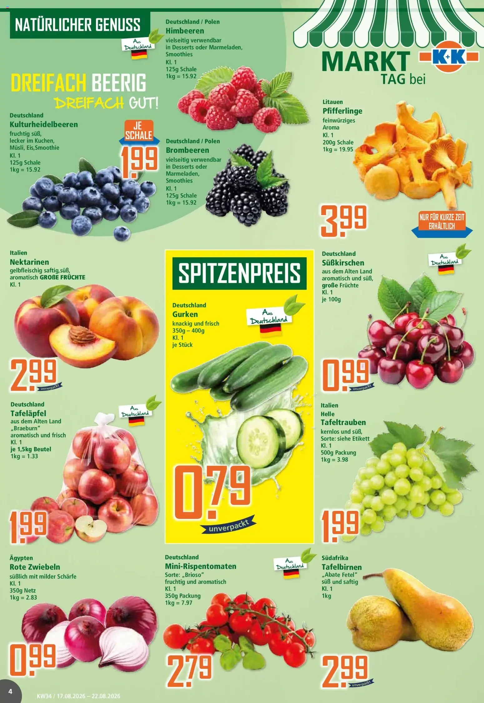 Klaas & Kock Prospekt (ab 17.08.2026) zum Blättern von 17. August bis 22. August 2026 - Prospekt seite 4