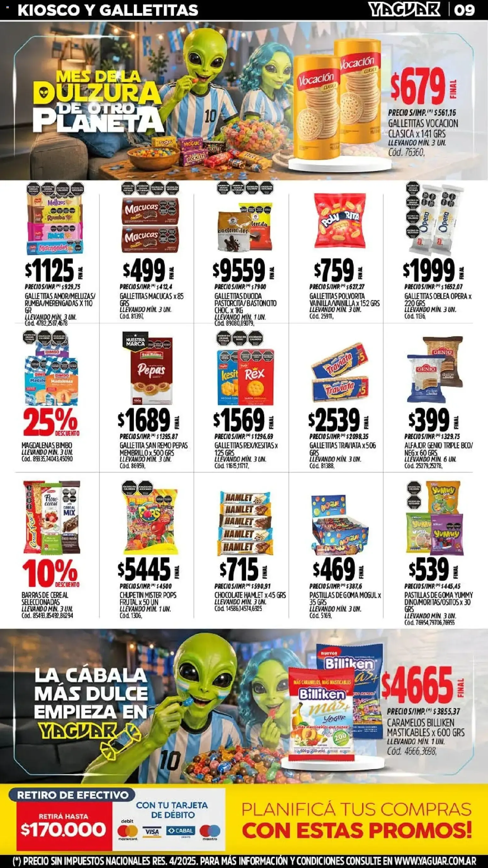 Ofertas de Mayorista Yaguar: Precios de Otro Planeta 13 de julio al 18 de julio 2026 - Página 10 del catálogo