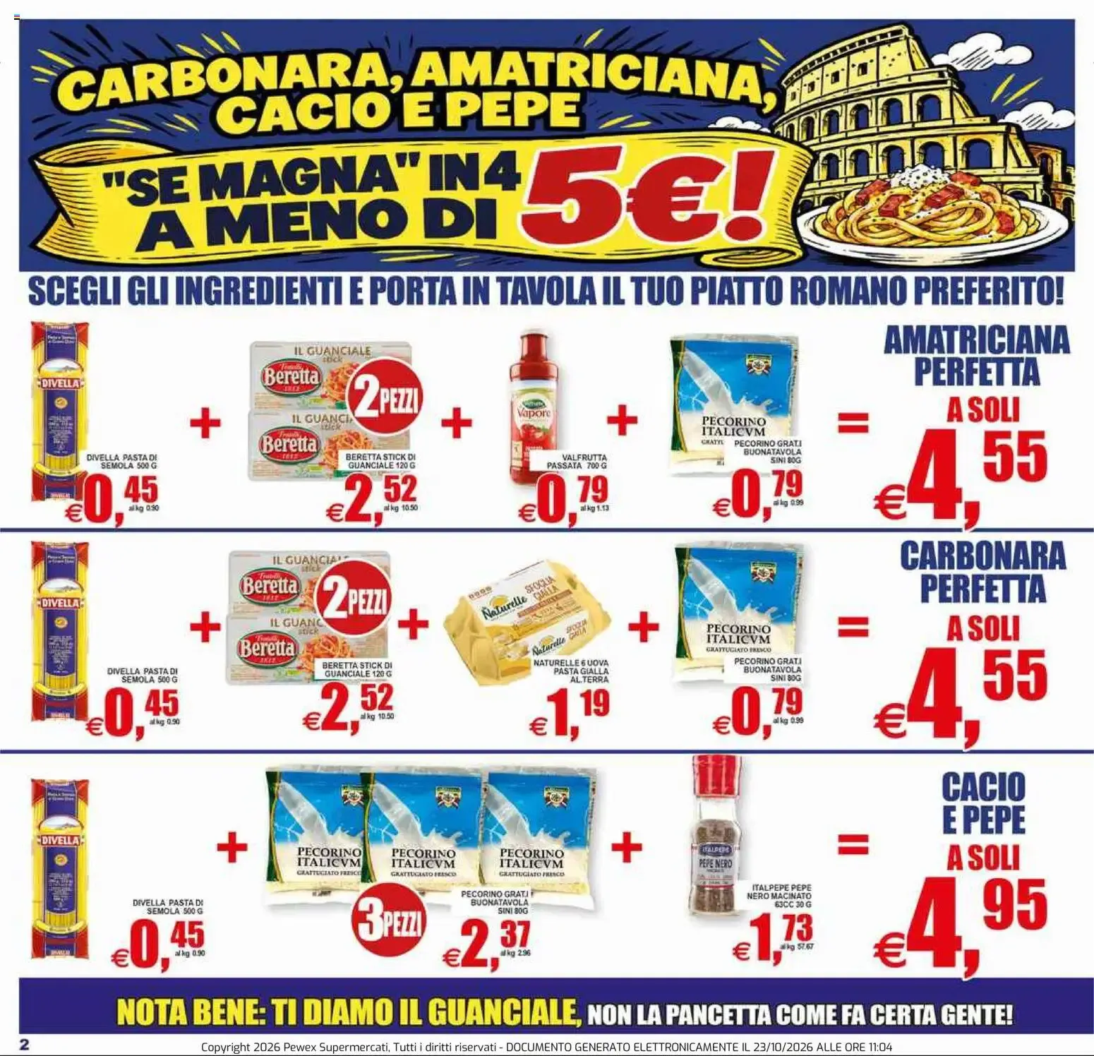 Offerte da paura Pewex da 23 ottobre a 3 novembre di 2026 - Pagina del volantino 2