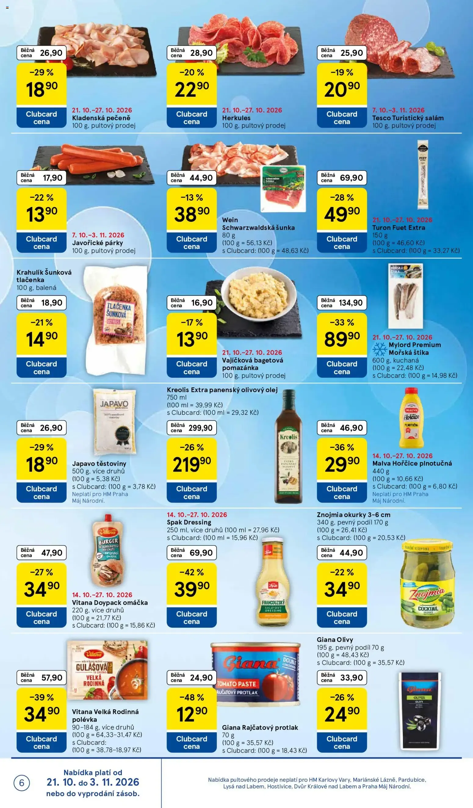 Tesco leták na tento + příští týden 21.10.2026 - 21. října 27. října 2026 - Page 6