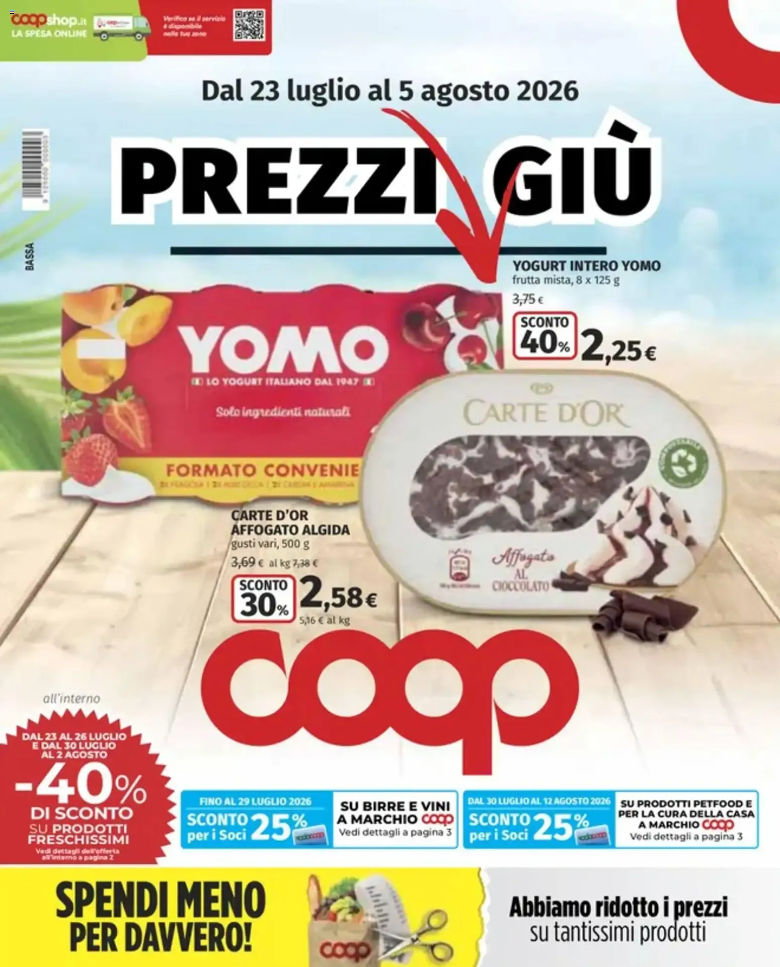 PREZZI GIÙ
