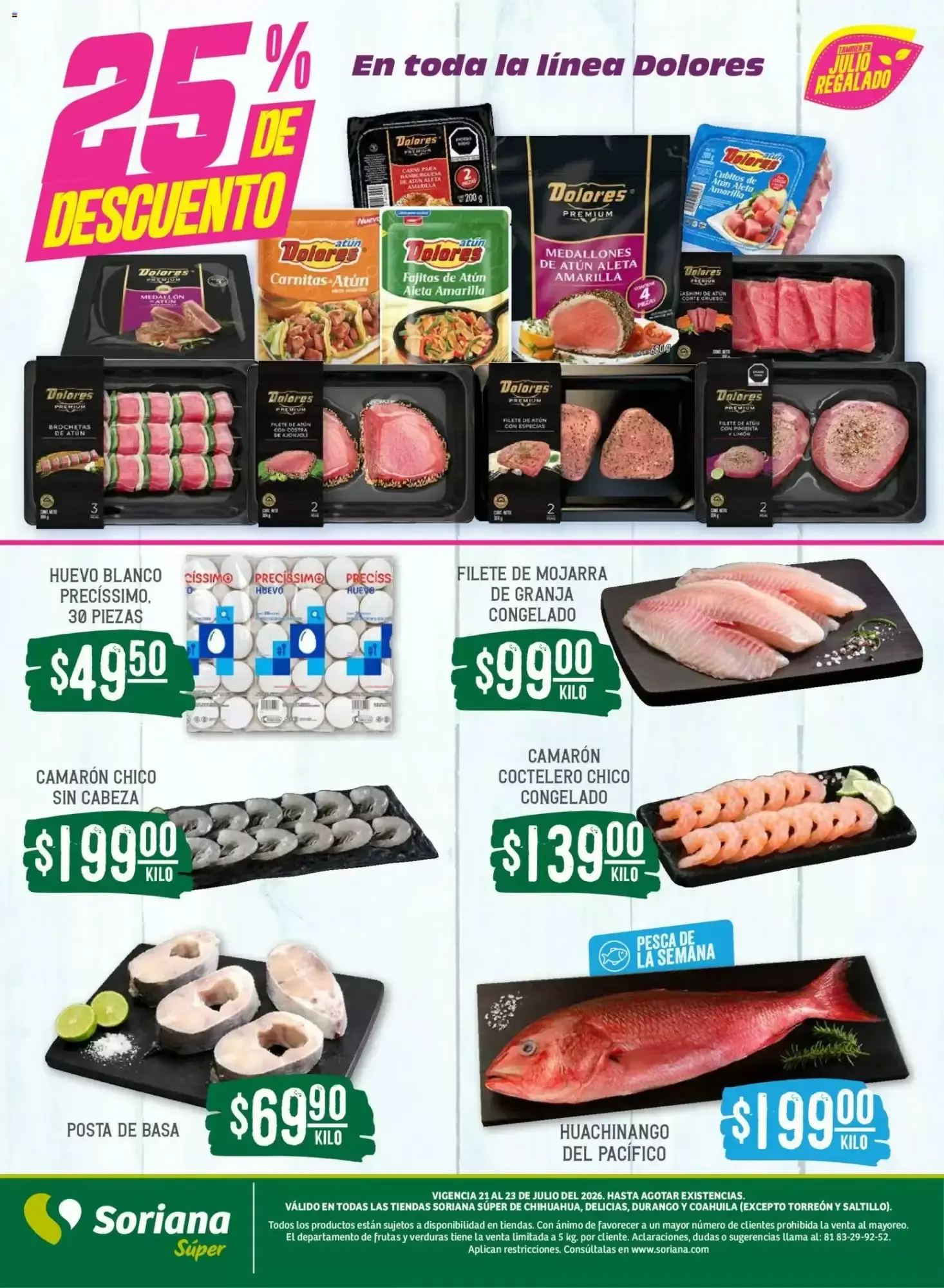 Catálogo de Soriana Súper: Julio Regalado - Martes y Miércoles del Campo 21 de julio al 23 de julio 2026 - Pagina 5
