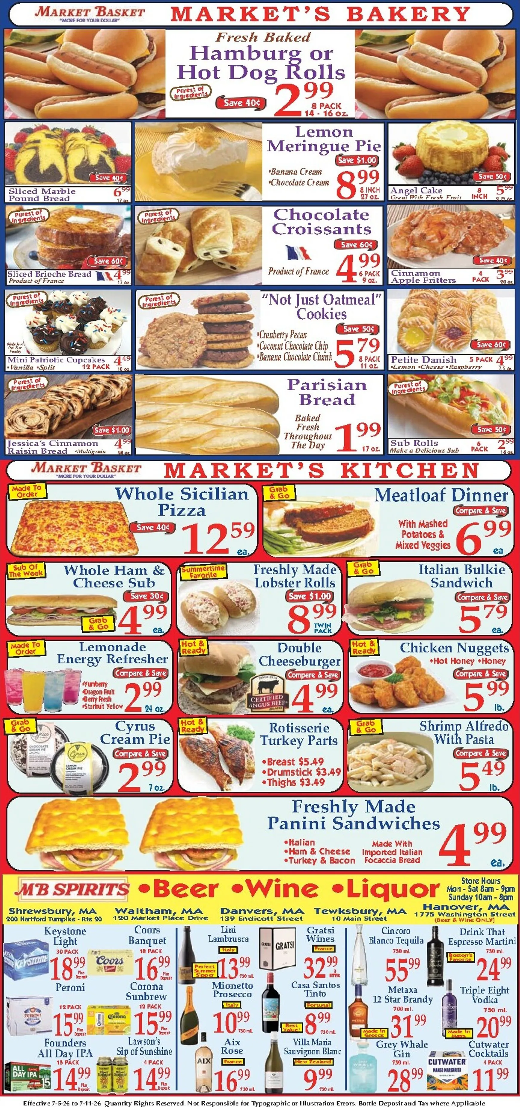 Weekly ad MARKET BASKET 'More for your Dollar' from July 5 to July 11 2026 - Page 8