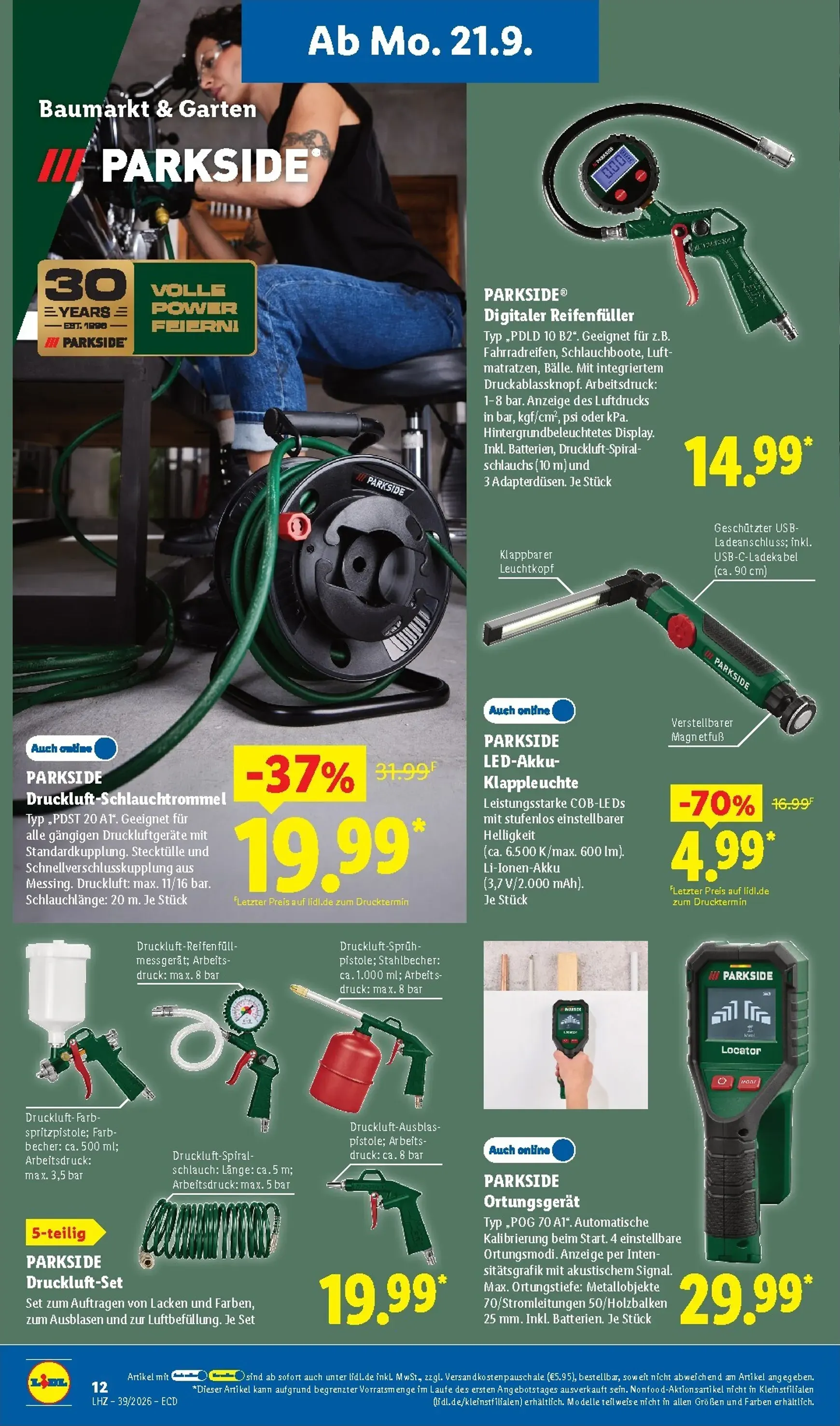 Lidl - Nonfood Prospekt nächste Woche – von Montag 21.09.2026 bis Samstag 26.09.2026 von 21. September bis 26. September 2026 - Prospekt seite 6