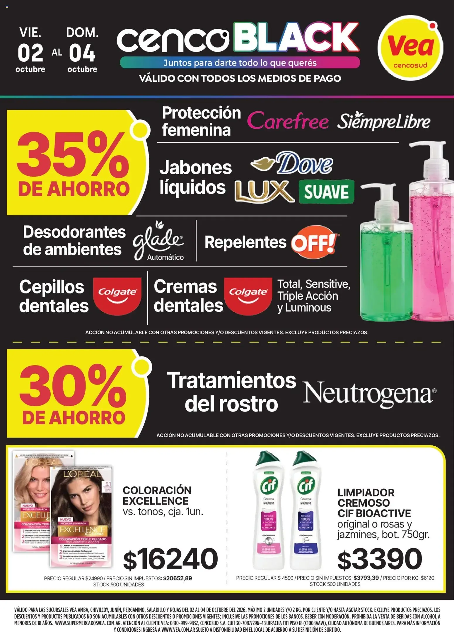 Ofertas de Vea - CENCO BLACK del 02/10/2026 - 04/10/2026 2 de octubre al 4 de octubre 2026 - Página 6 del catálogo