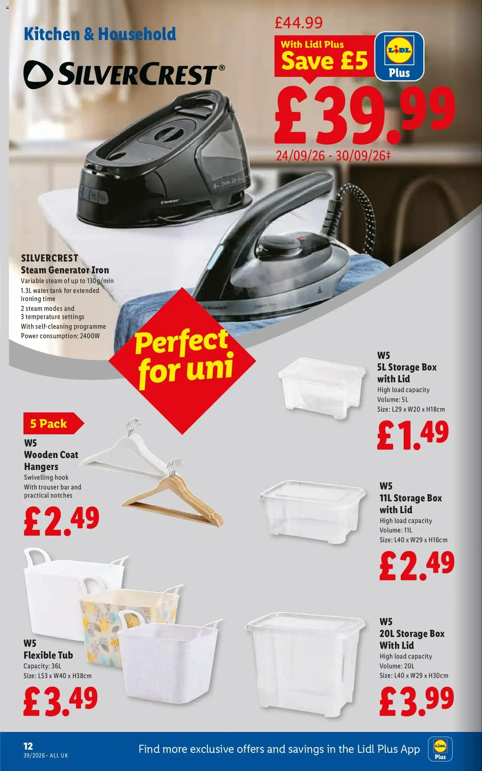 Weekly offers Lidl Scotland (24/09/2026 - 30/09/2026) - Offers Online from 24 September to 27 September 2026 - Catalogue Page 14