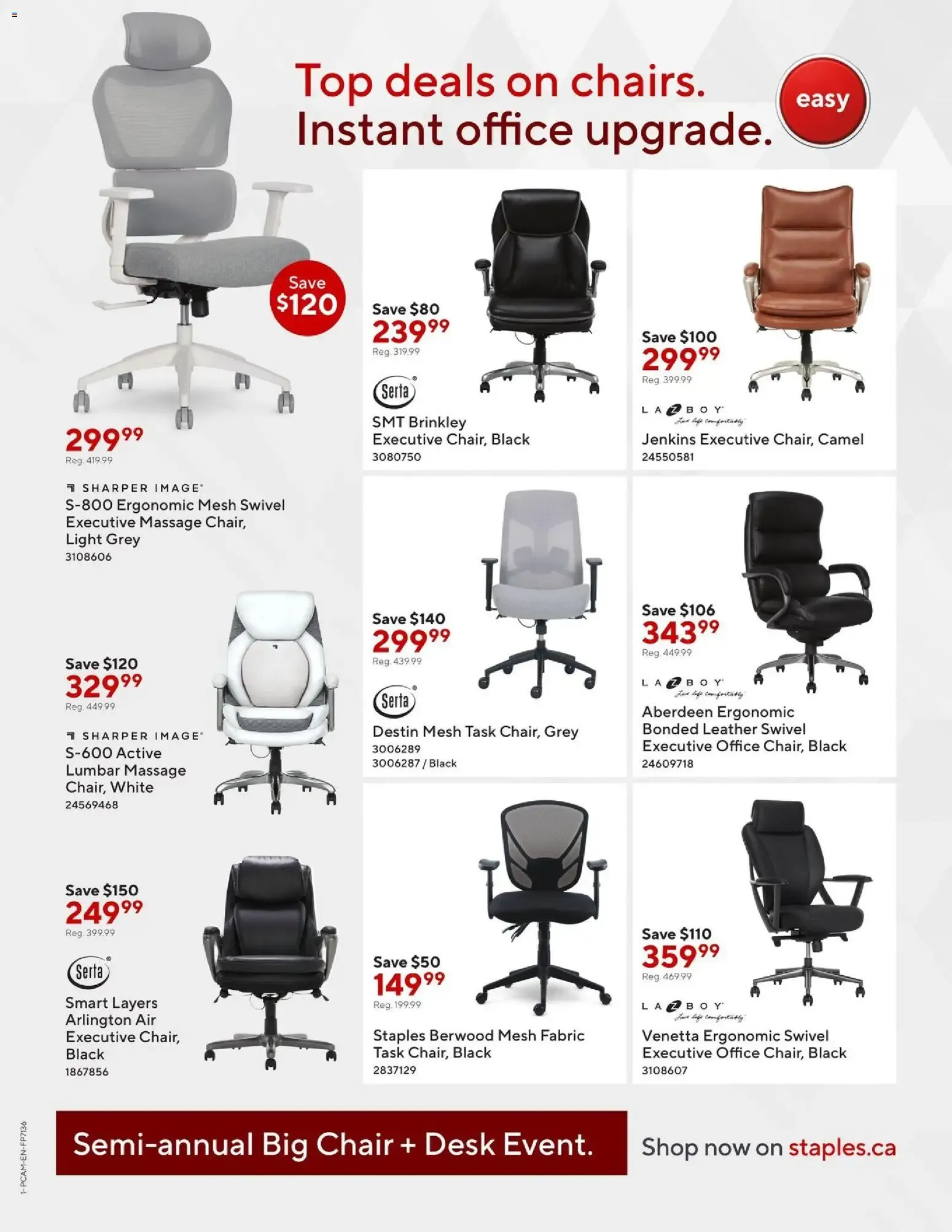Staples flyer - Semi-annual big chair from Oct 16, 2026 > weekly specials & deals from October 16 to November 5 2026 - flyer page 2