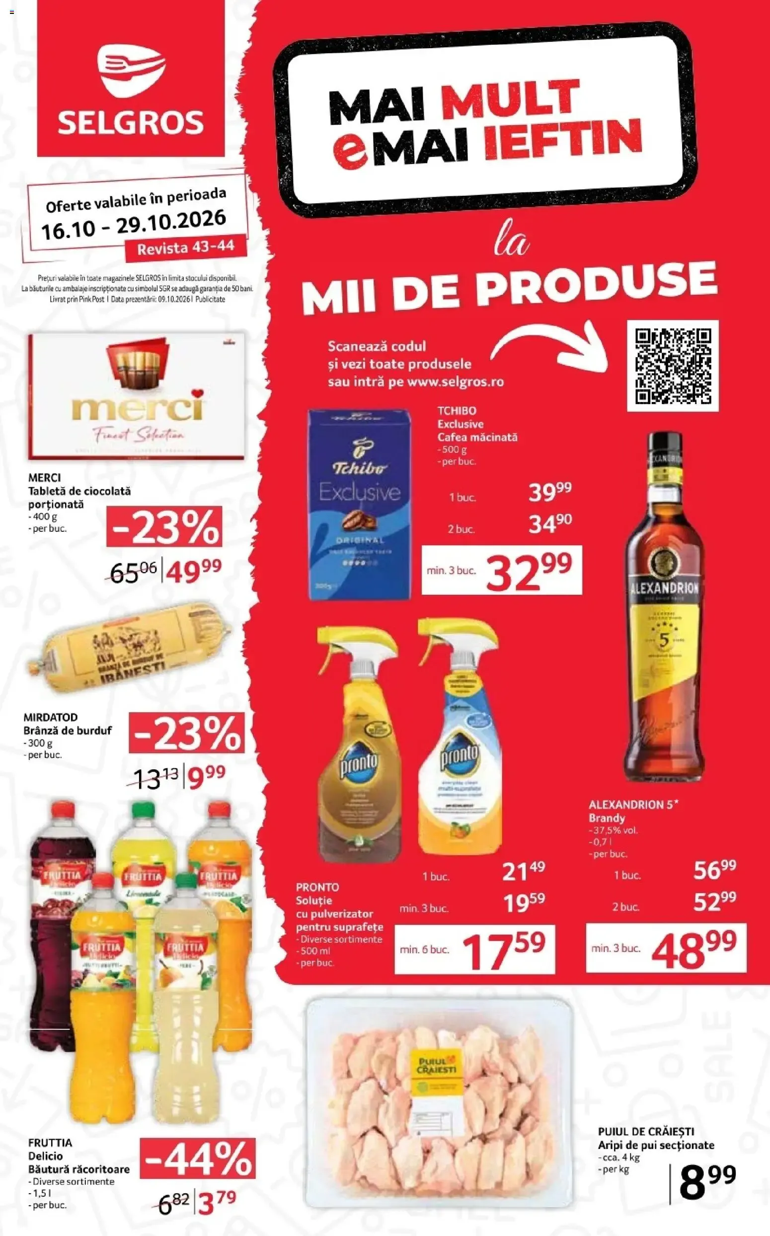 Catalog Selgros Catalog 16.10.2026 - Oferta online de la 16 octombrie până la 29 octombrie 2026 - Revista Pagina 1