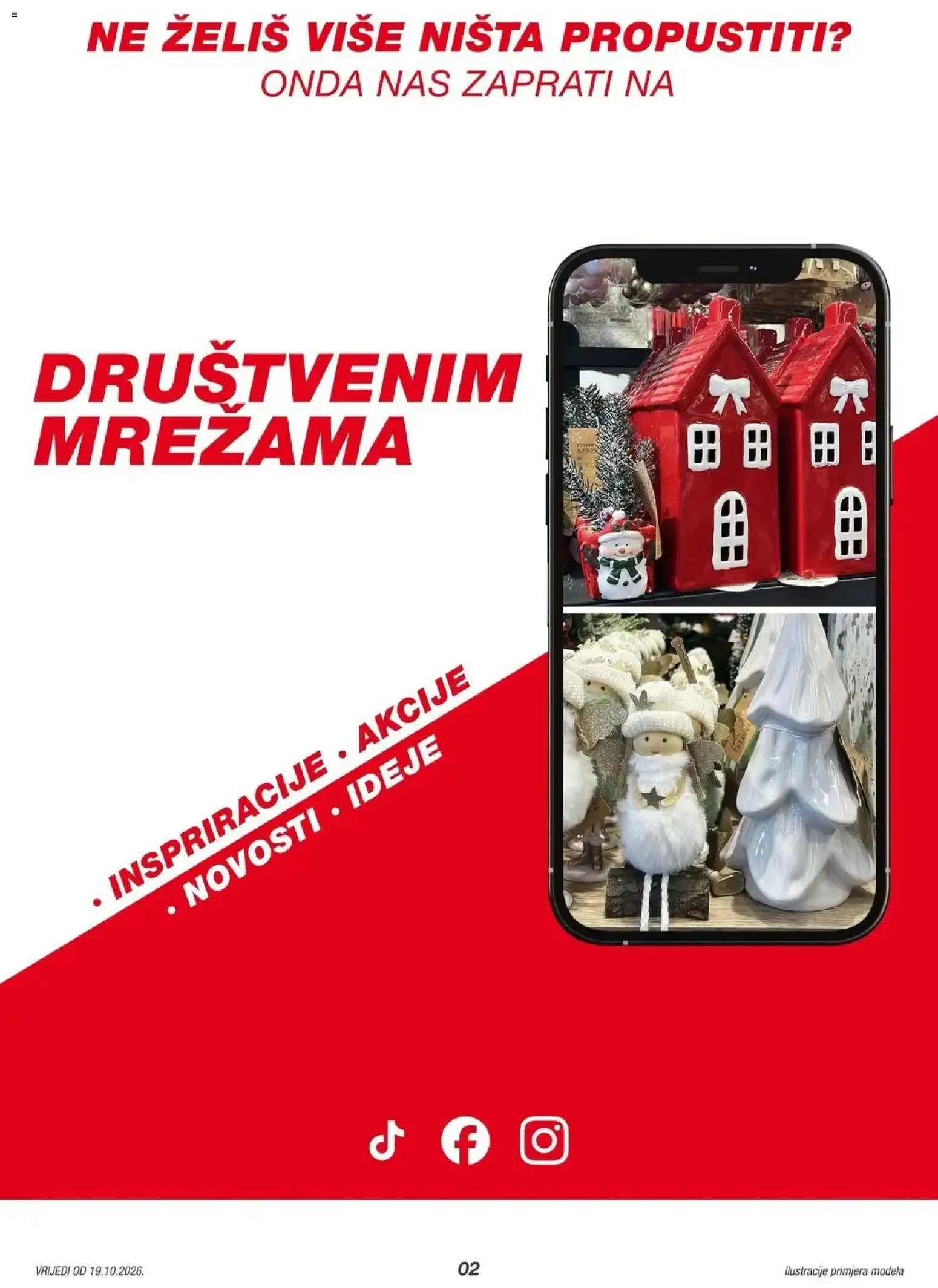 Katalog VIŠE BOŽIĆNE ČAROLIJE ZA TVOJ DOM. od 26. listopada do 24. listopada 2026. - Pregled Stranica 2