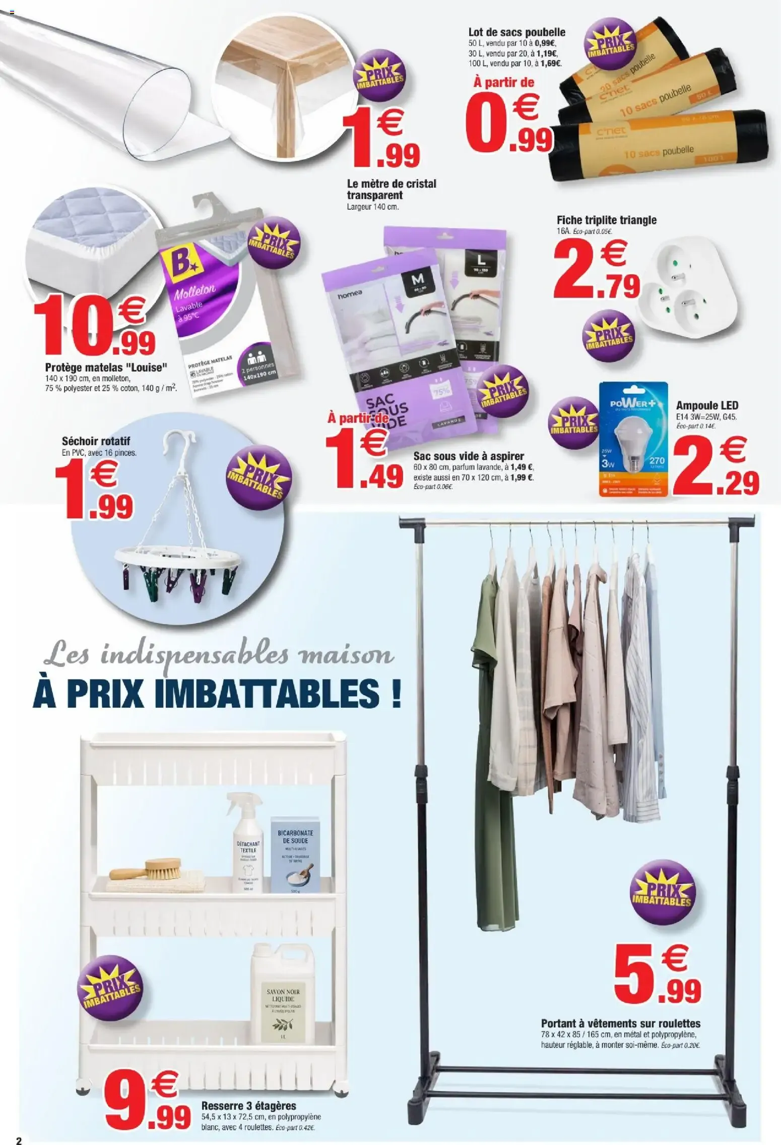 Tout pour aménager à petits prix! - Bazarland du 22 juillet au 9 août 2026 - Catalogue page 2
