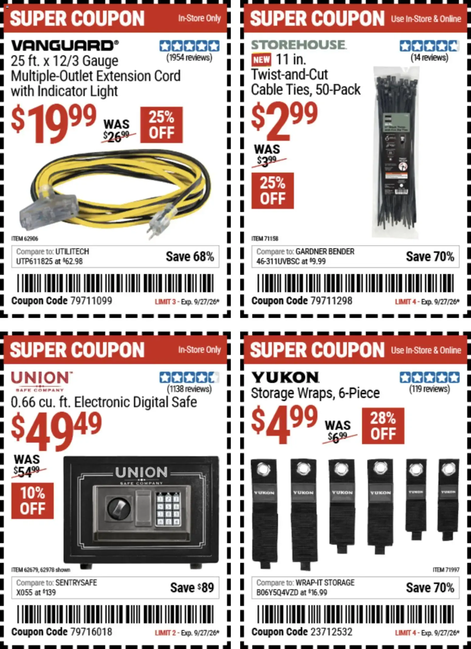 Weekly ad Harbor Freight Weekly Ad (09/14 - 09/27 2026) - Flyer from September 14 to September 27 2026 - Page 5