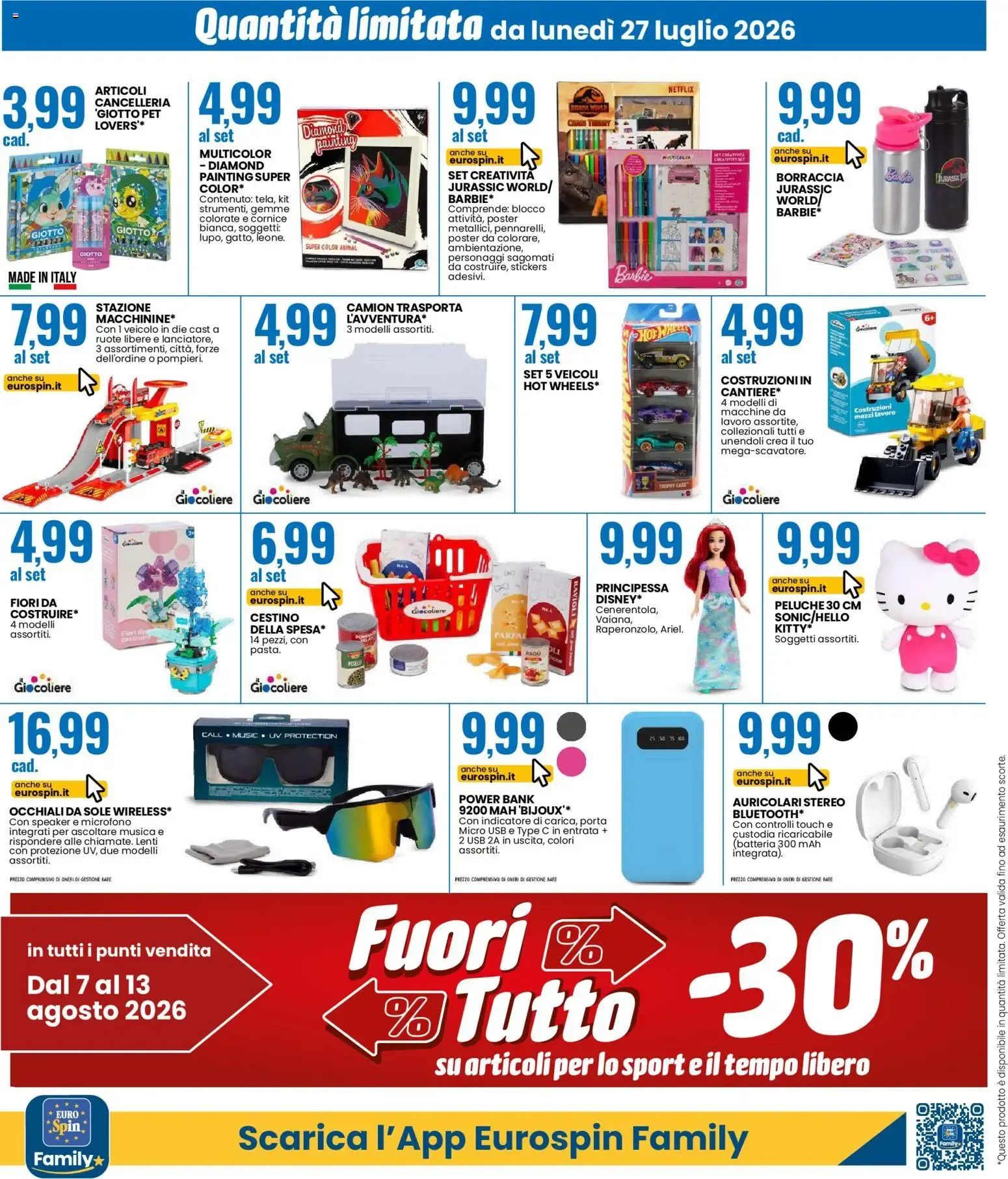 Volantino Eurospin dal 27/07/2026 > Nuovo Offerte > Anteprima da 27 luglio a 9 agosto di 2026 - Pagina del volantino 16