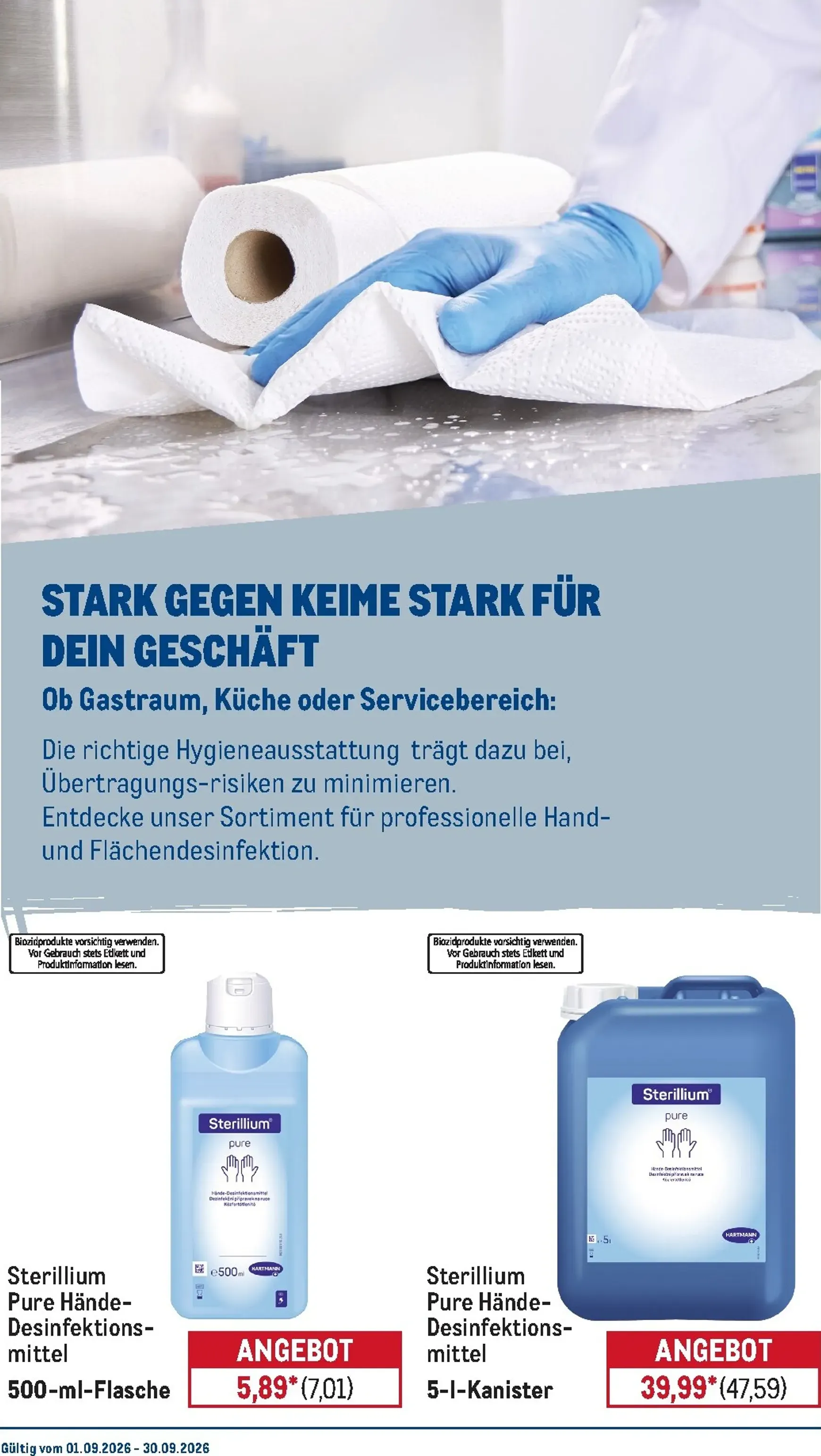 Metro - Monats Menü Prospekt – von Dienstag 01.09.2026 bis Mittwoch 30.09.2026 von 1. September bis 30. September 2026 - Prospekt seite 30
