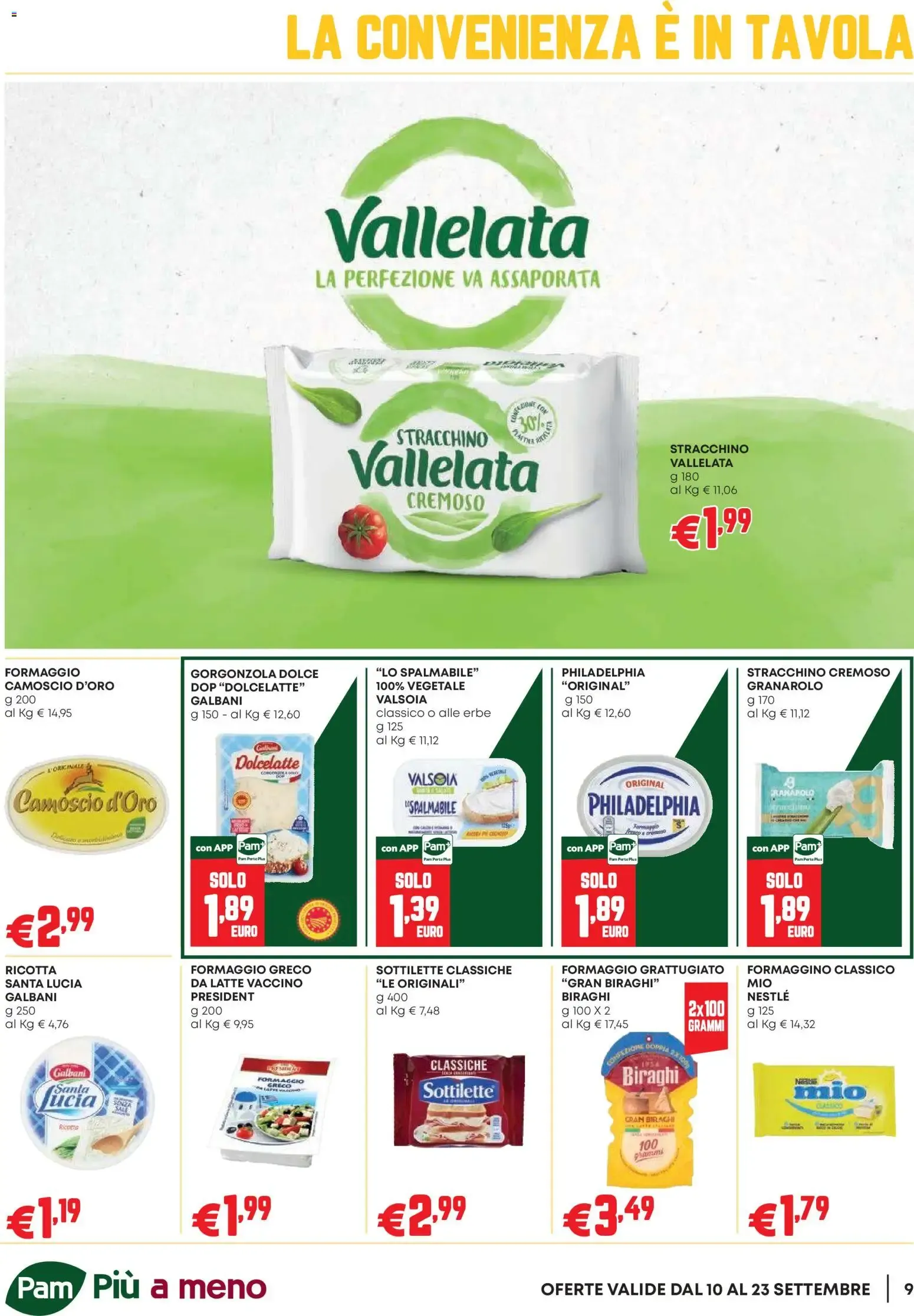 Nuovo PAM volantino Occasioni Extra dal 10/09/2026 > offerte anteprima đď¸ da 10 settembre a 23 settembre di 2026 - Pagina del volantino 9