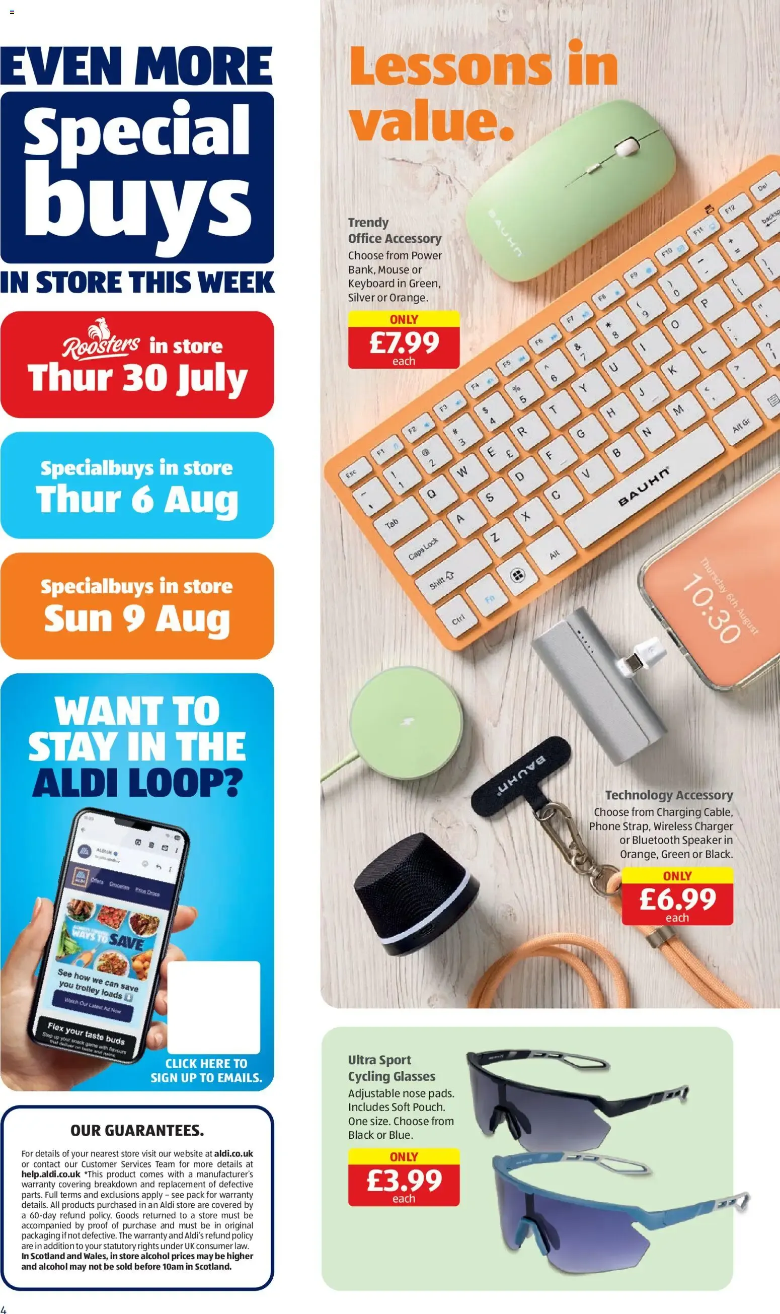 Aldi Specialbuys from 3 August to 12 August 2026 - Catalogue Page 4