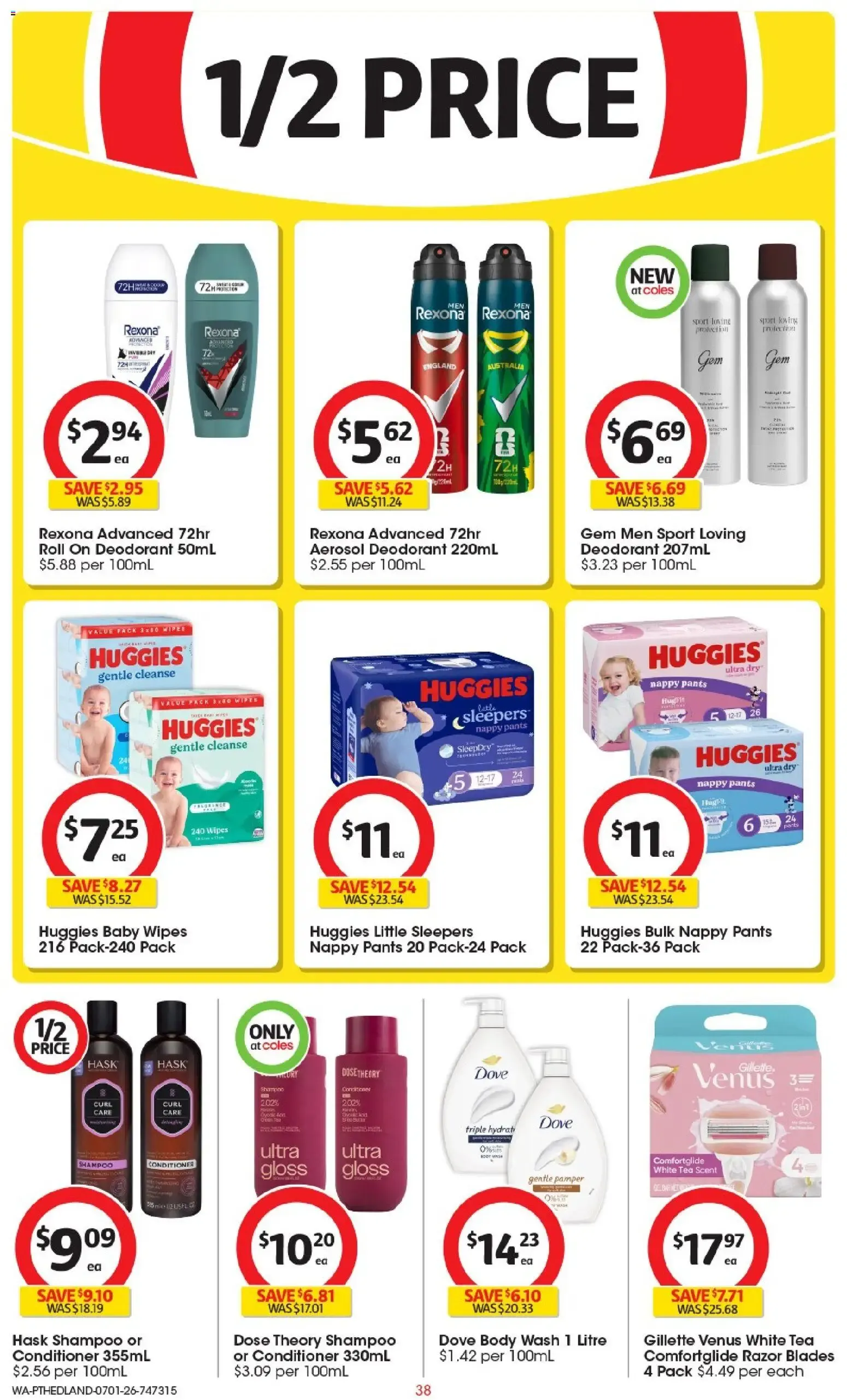 Coles catalogue valid from 01/07/2026 > Online Australia - Catalogue valid from 1 July to 7 July 2026 - page 38