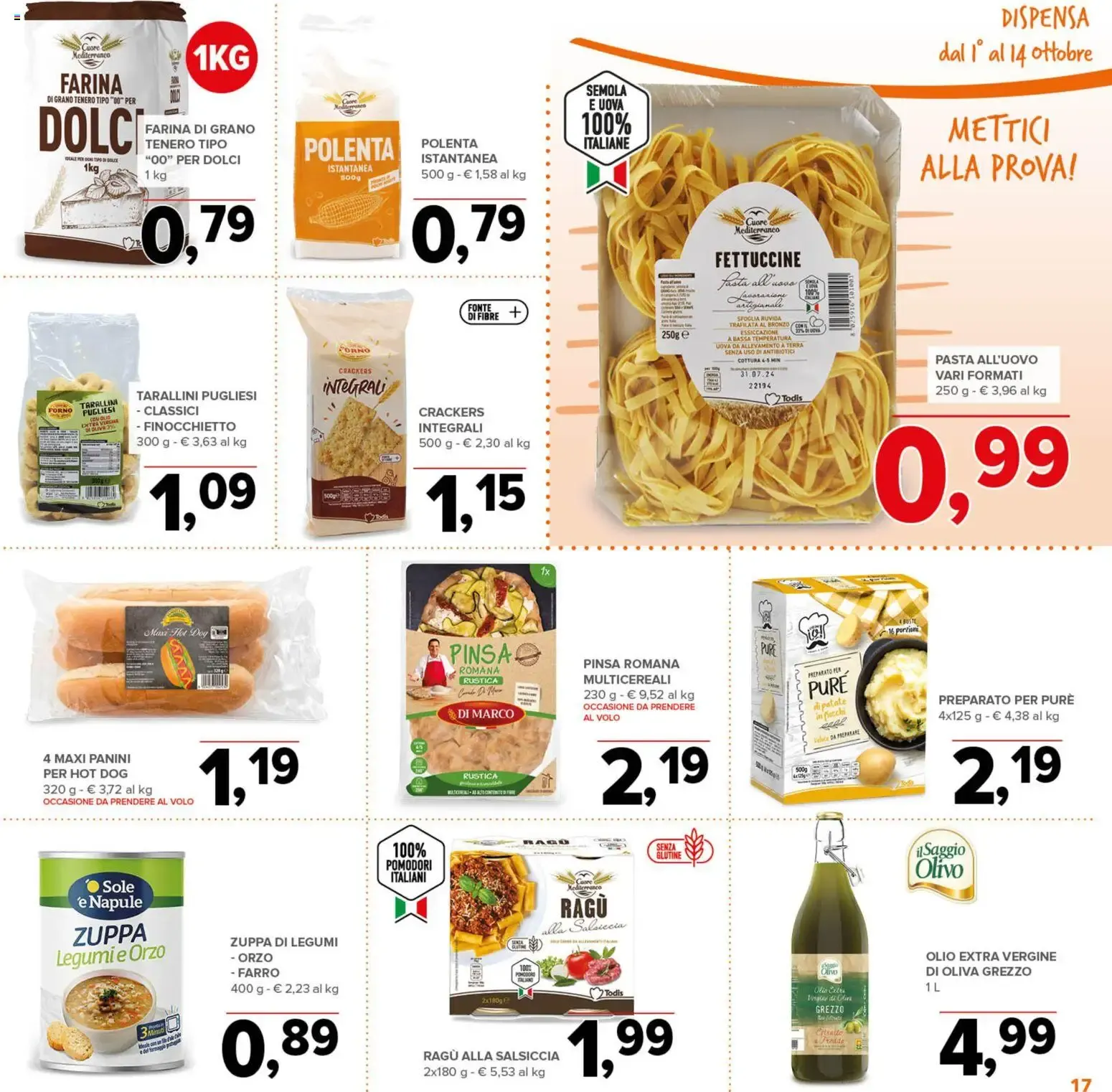 Todis: Offerte dal 1 al 14 Ottobre da 1 ottobre a 14 ottobre di 2026 - Pagina del volantino 17