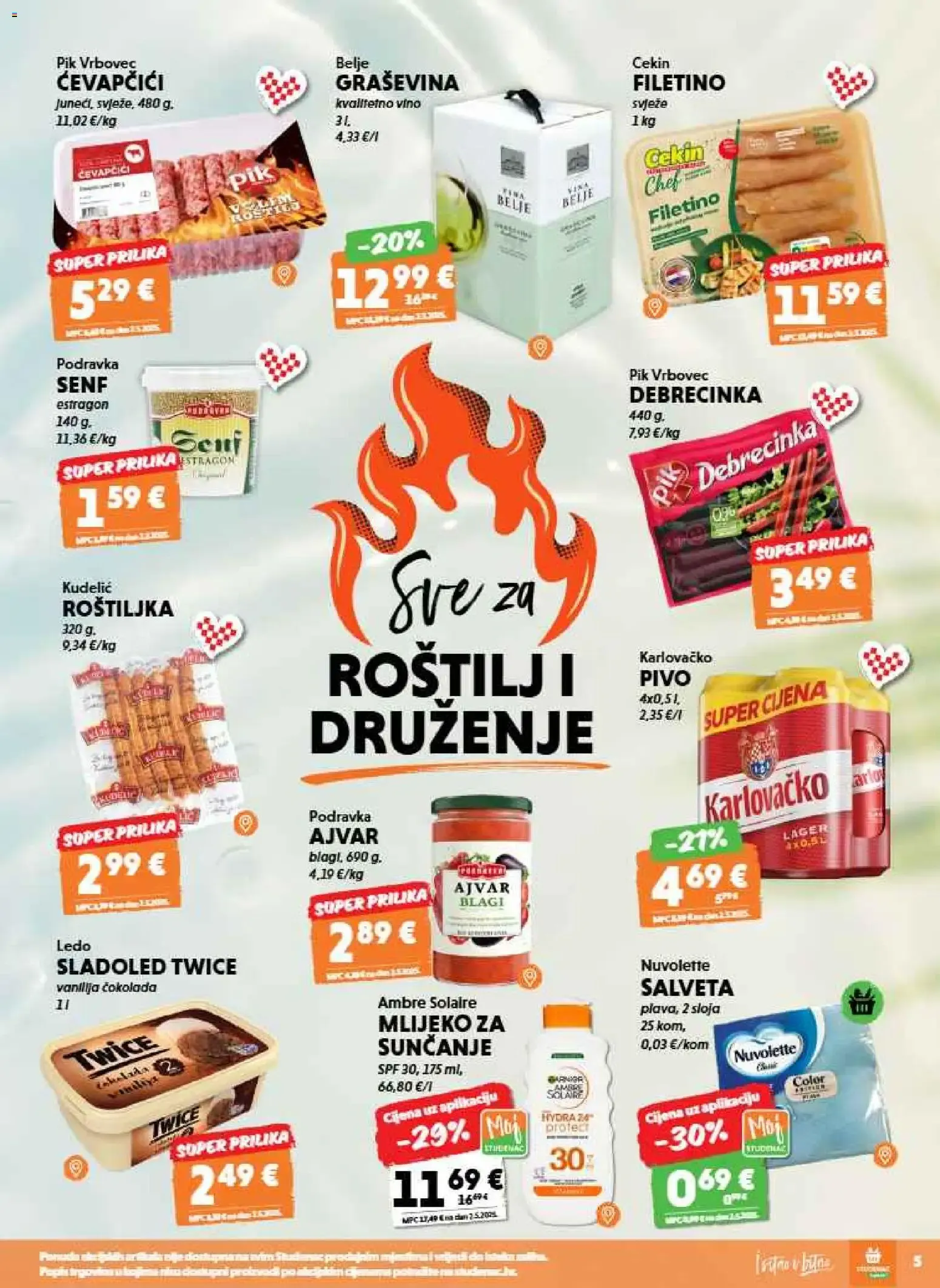 Katalog Studenac Katalog novi od 12.08.2026 na listanje > letak digitalni od 12. kolovoza do 25. kolovoza 2026. - Pregled Stranica 5
