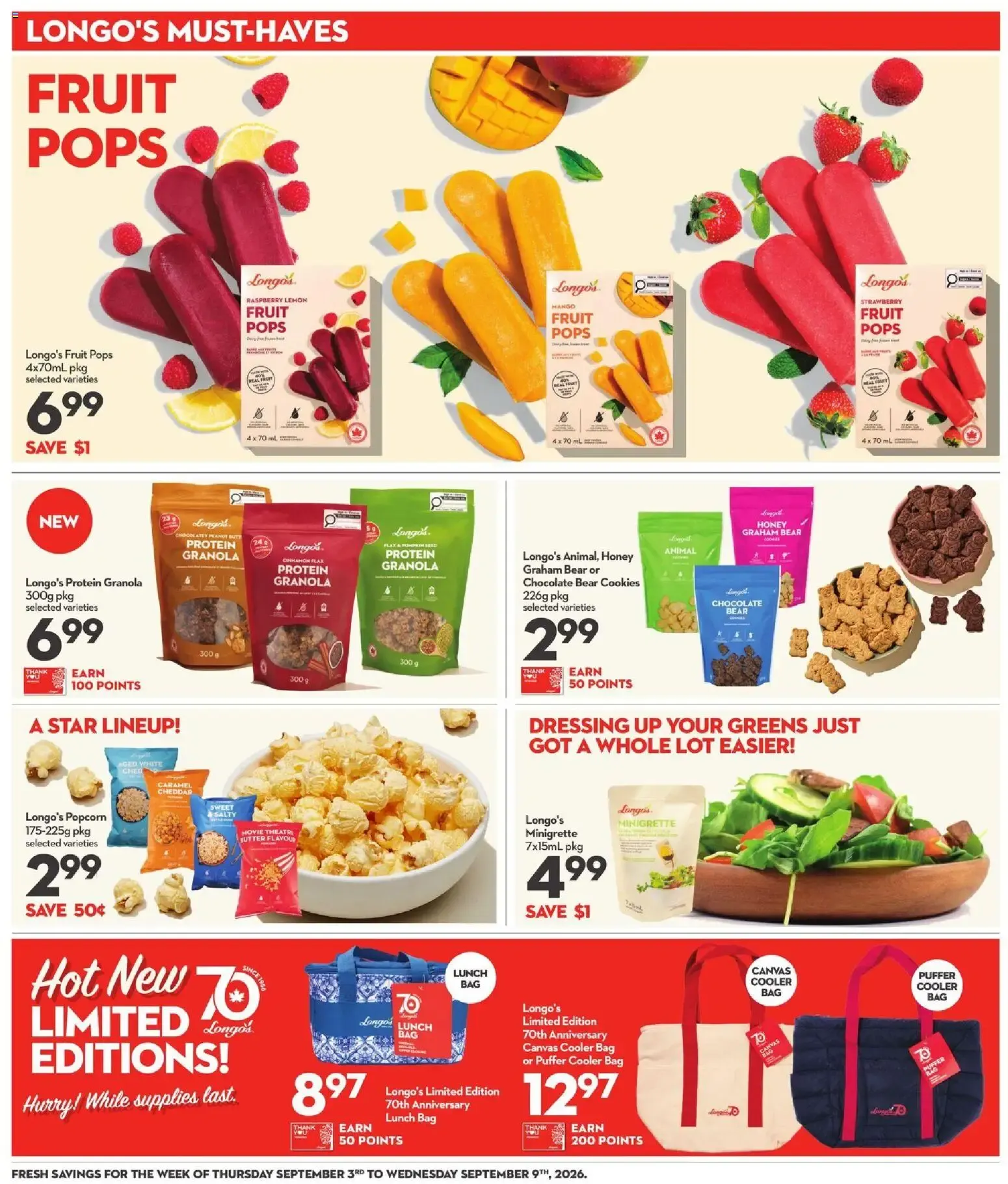 Longo's weekly flyer / circulaire from Sep 3, 2026 > weekly specials & deals from September 3 to September 9 2026 - flyer page 17