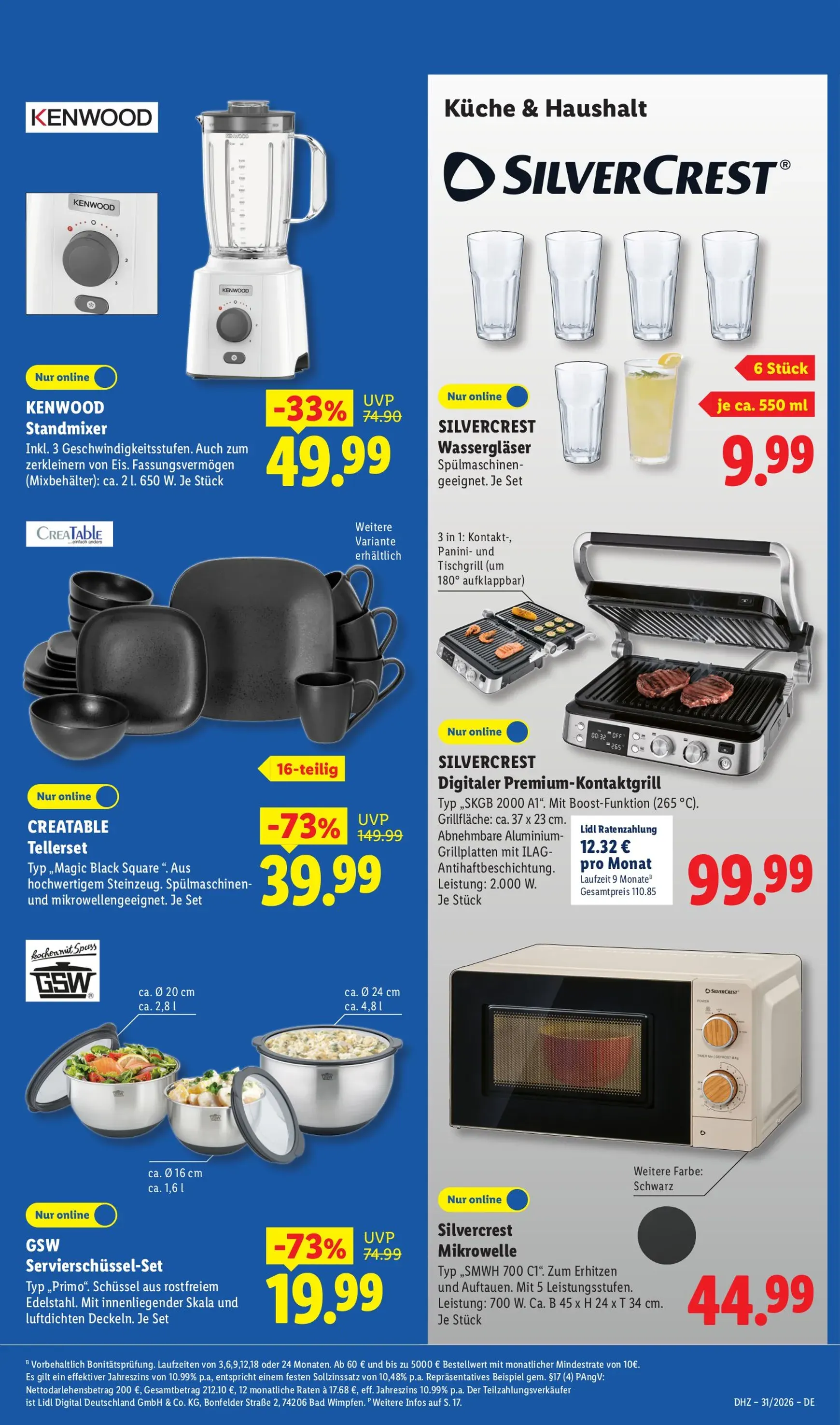 Lidl - Angebot der Woche Prospekt nächste Woche – von Montag 27.07.2026 bis Samstag 01.08.2026 von 27. Juli bis 1. August 2026 - Prospekt seite 3