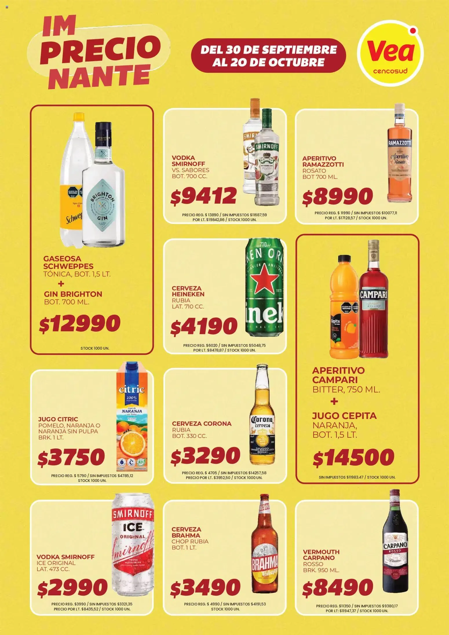 Ofertas de Vea - Ofertas del 30/09/2026 - 20/10/2026 30 de septiembre al 20 de octubre 2026 - Página 10 del catálogo
