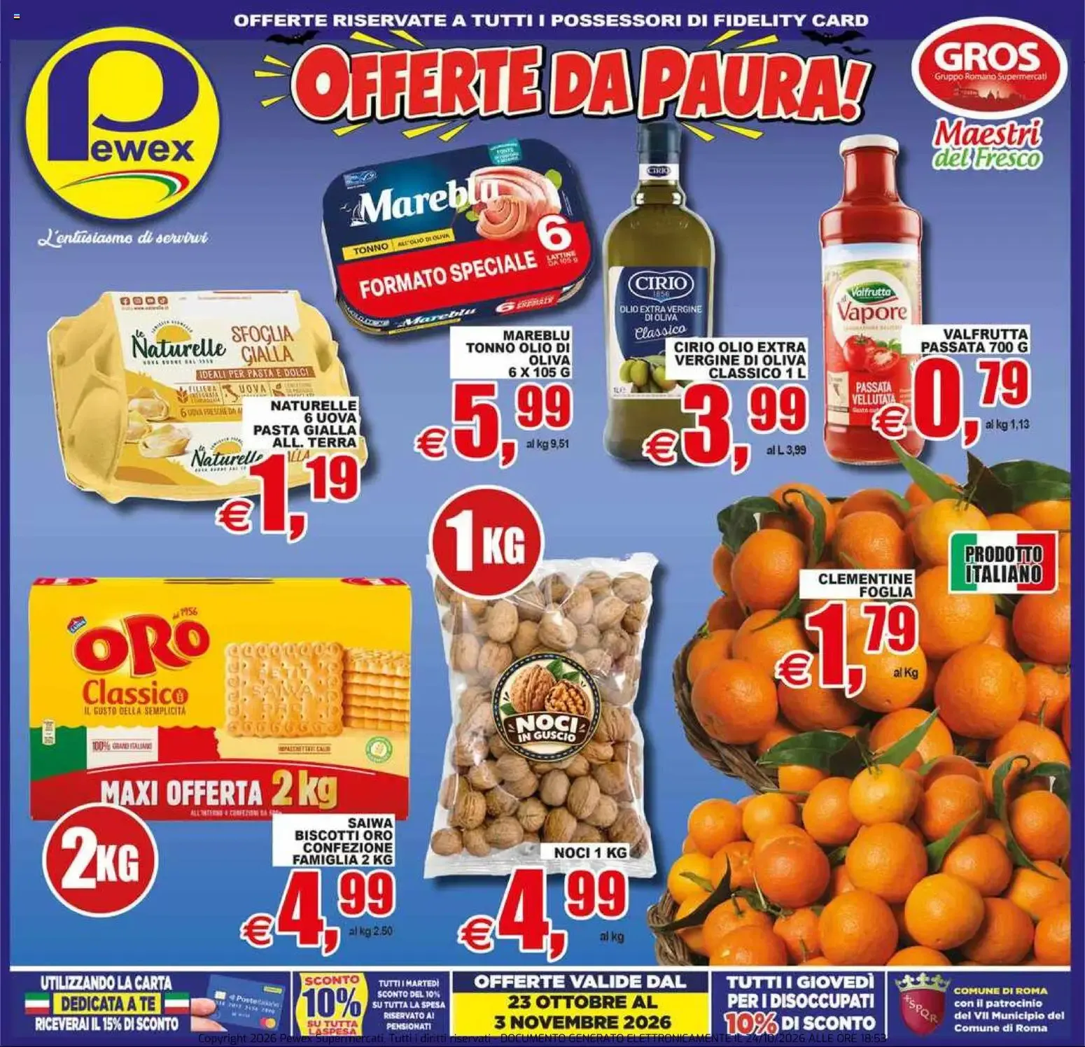 OFFERTE DA PAURA! - Pewex da 23 ottobre a 3 novembre di 2026 - Pagina del volantino 1
