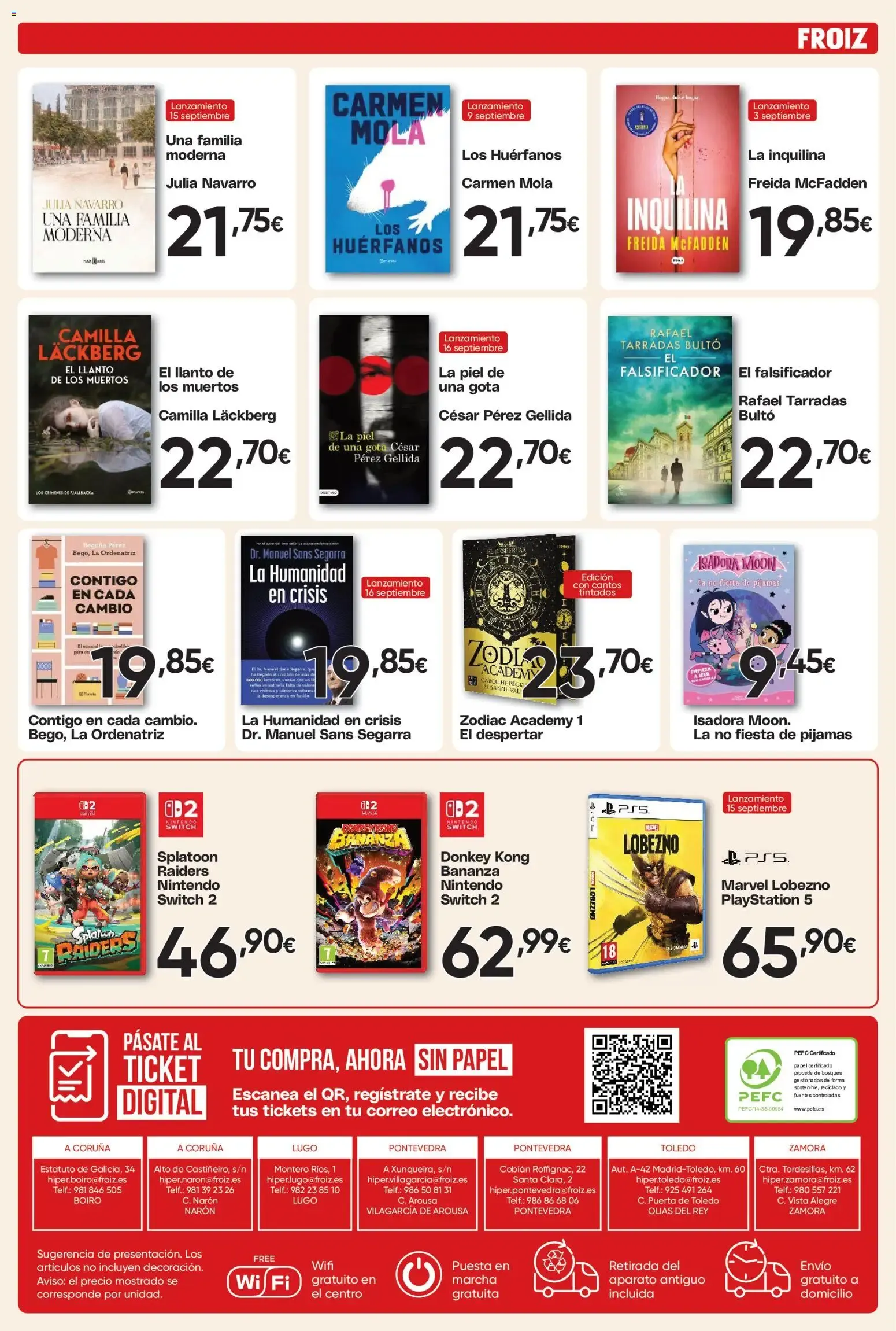 Catálogo de Froiz - Folleto Hiper del 26/08/2026 | Ofertas 26 de agosto al 23 de septiembre 2026 - Página 12
