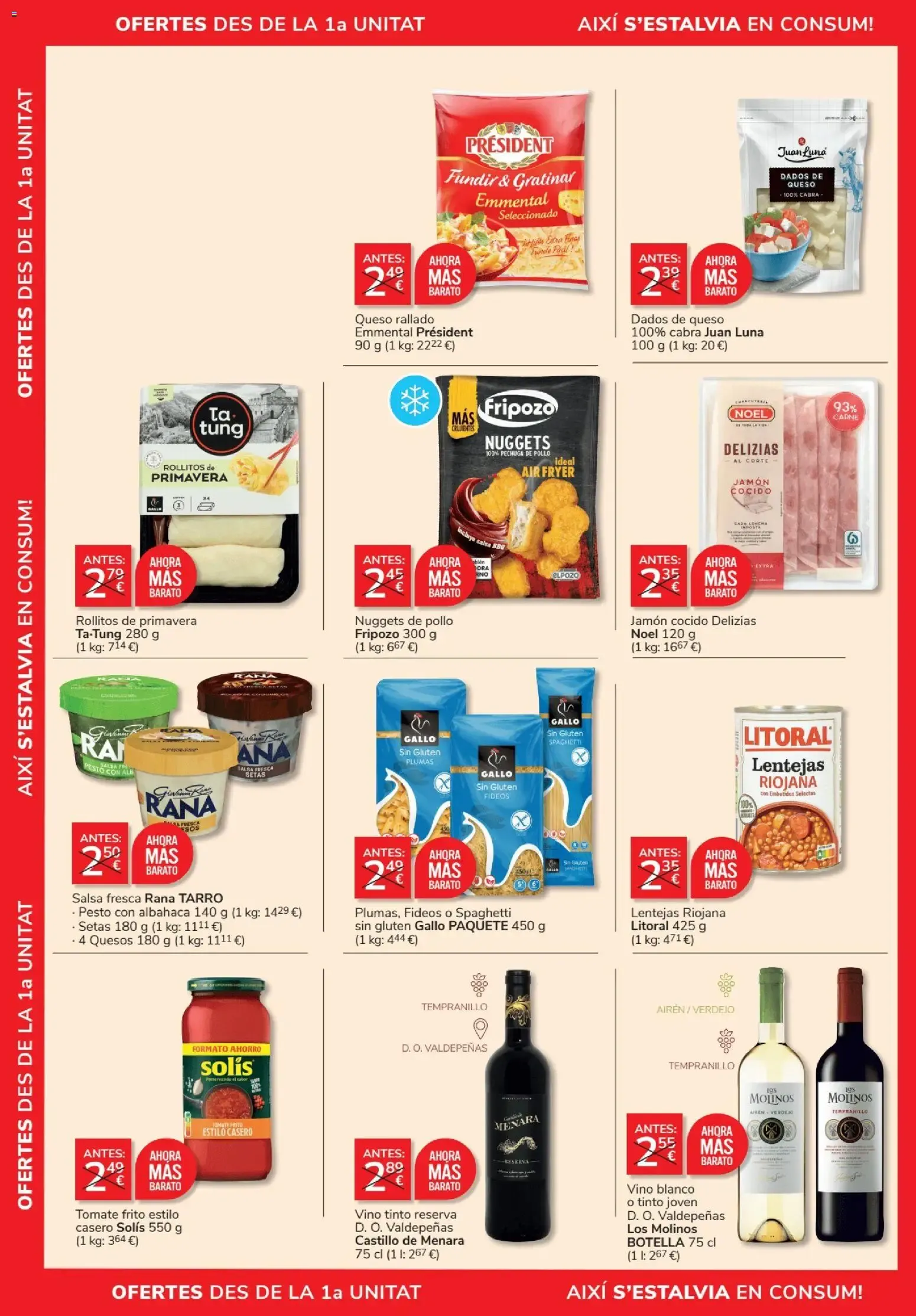 Catálogo de Consum: Oferta Setembre. Ofertas a 1, 2 y 3€. 27 de agosto al 23 de septiembre 2026 - Página 6