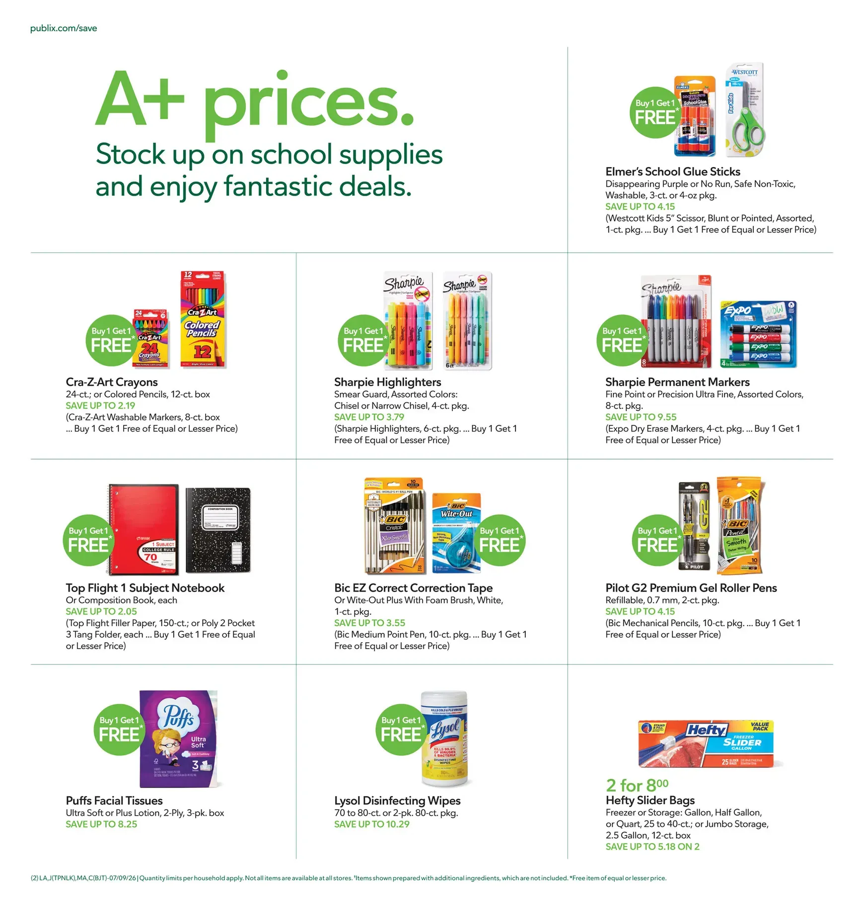 Weekly ad Snag the savings. Publix from July 9 to July 15 2026 - Page 2