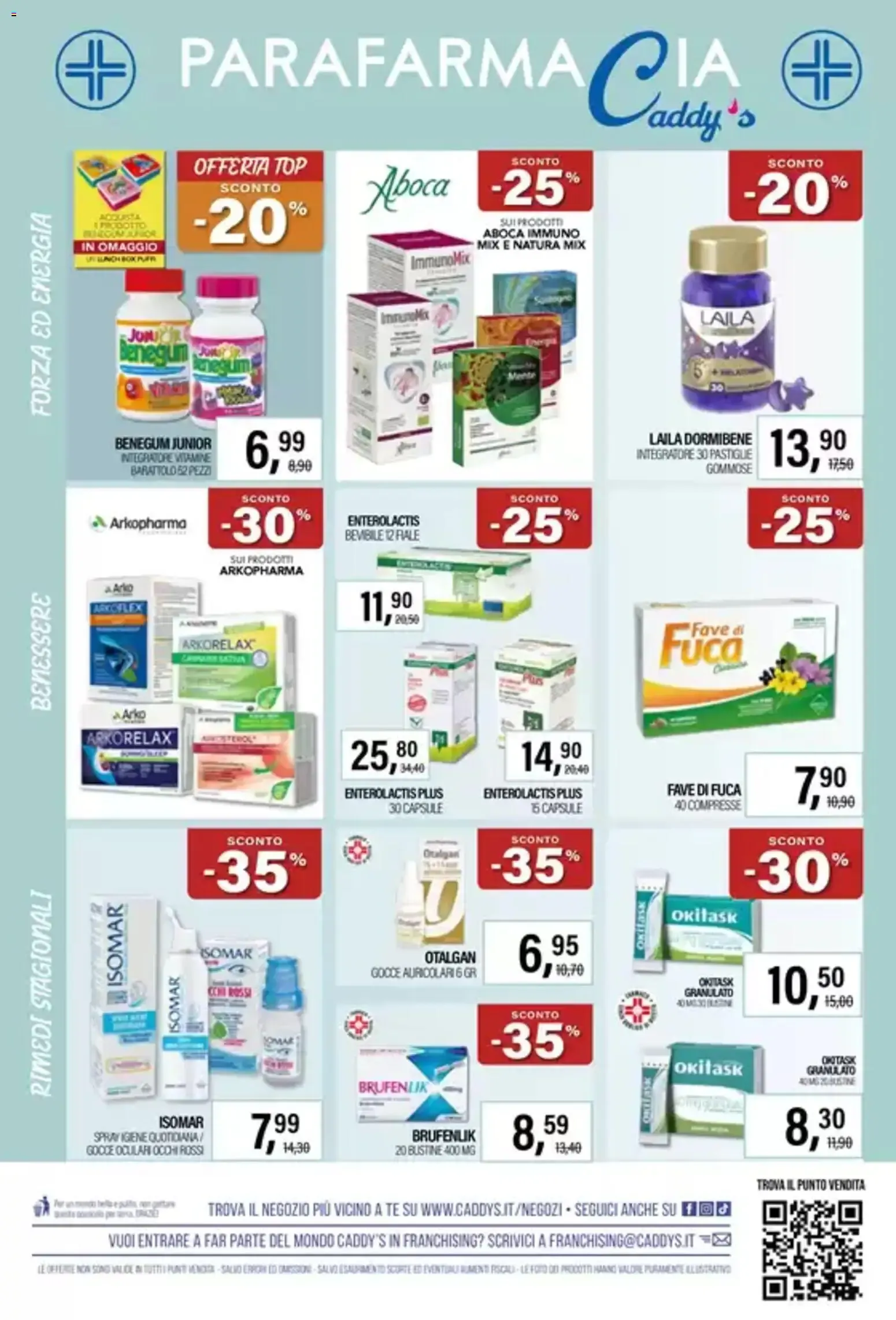 Parafarmacia Caddy's - Salute & Benessere da 27 agosto a 30 settembre di 2026 - Pagina del volantino 4