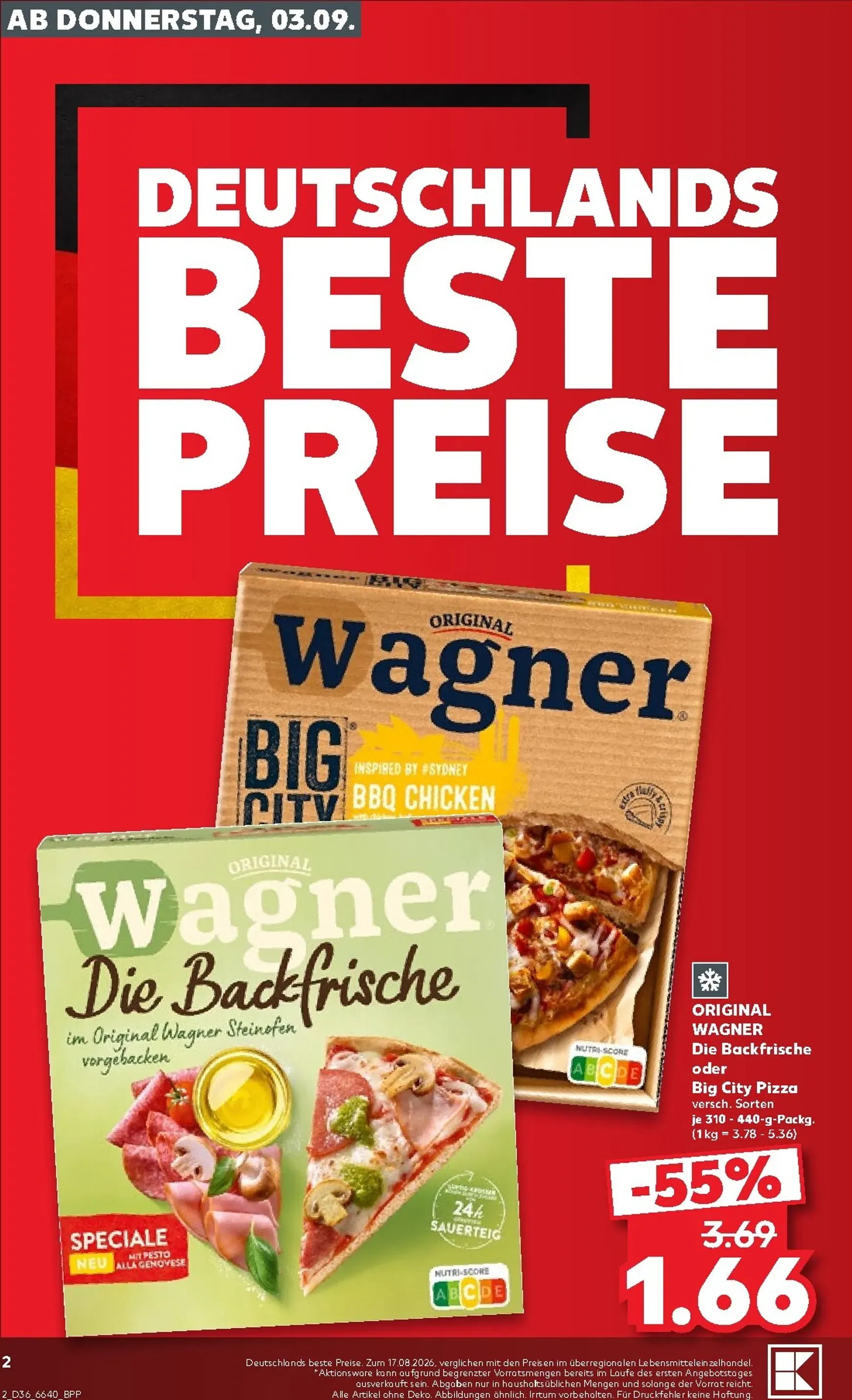 Neuer Kaufland Prospekt – von Donnerstag 03.09.2026 bis Mittwoch 09.09.2026 von 3. September bis 9. September 2026 - Prospekt seite 2
