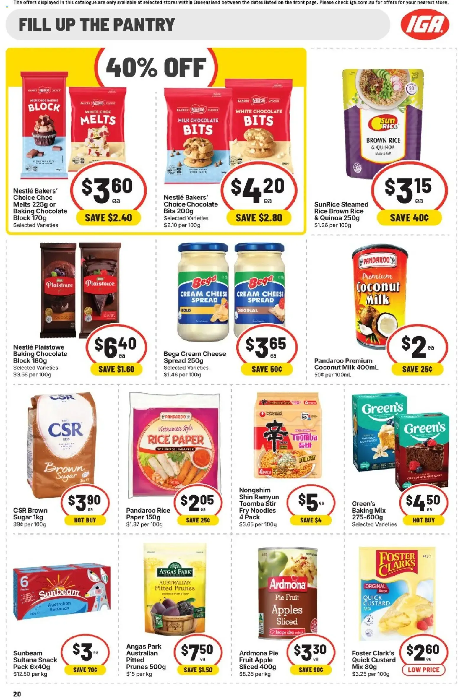 IGA catalogue valid from 15/07/2026 > Online Australia - Catalogue valid from 15 July to 21 July 2026 - page 20