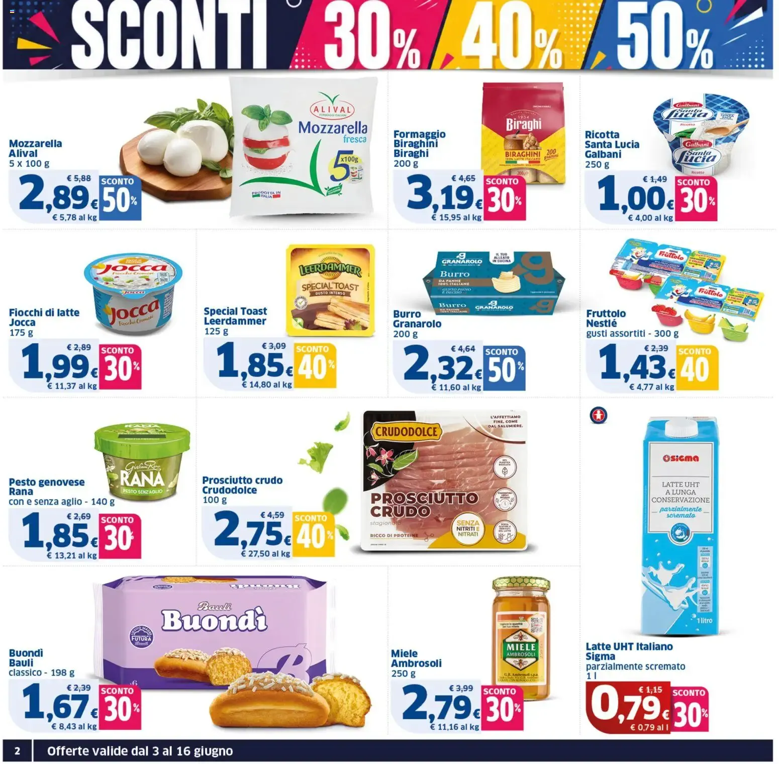 Sconti OK Sigma da 3 giugno a 16 giugno di 2026 - Pagina del volantino 2