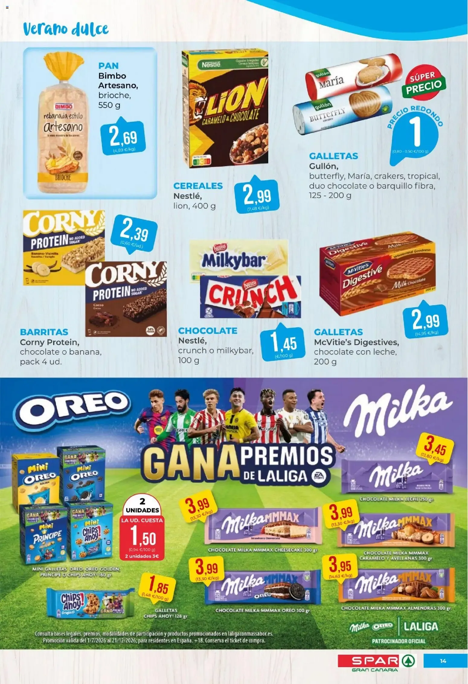 Catálogo de Spar folleto 24/07/2026 - 06/08/2026 24 de julio al 6 de agosto 2026 - Página 14