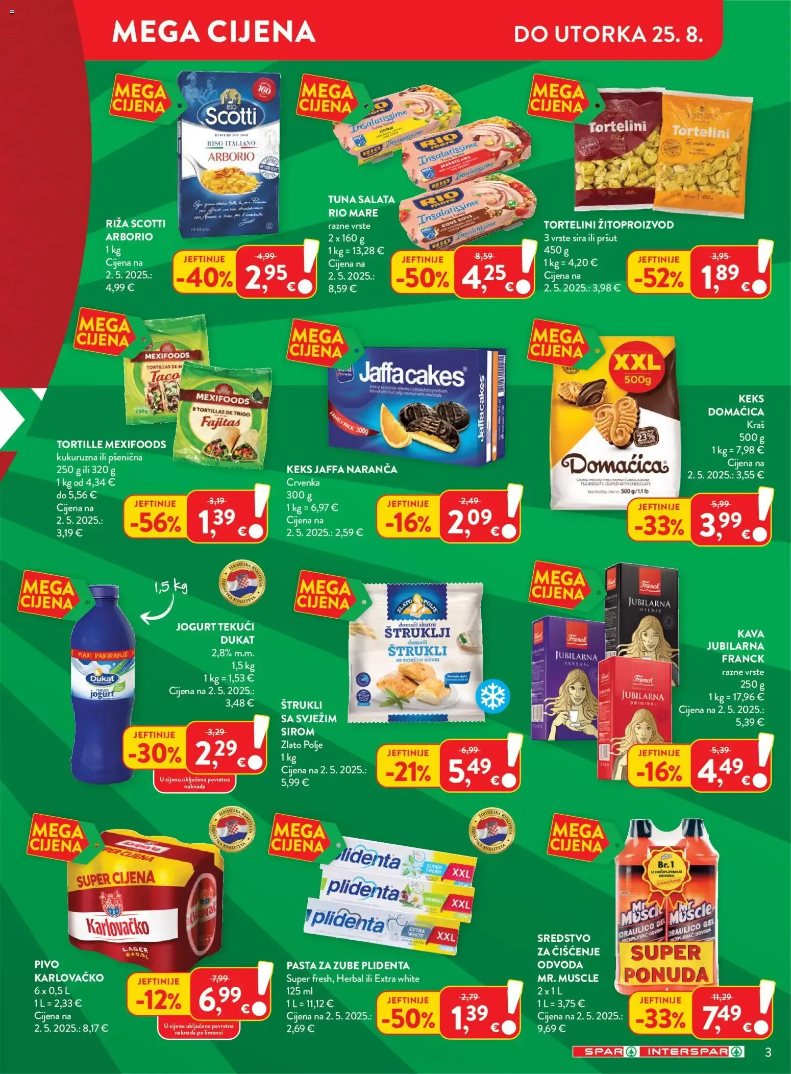 Katalog Interspar Katalog novi od 19.08.2026 na listanje > letak digitalni od 19. kolovoza do 25. kolovoza 2026. - Pregled Stranica 3