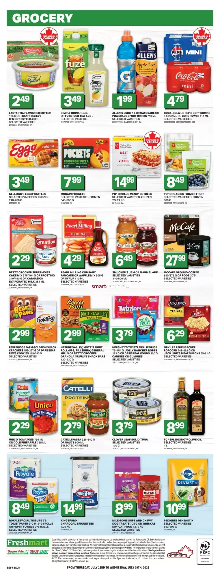 Freshmart Hot Deals of the WEEK from July 23 to July 29 2026 - flyer page 4