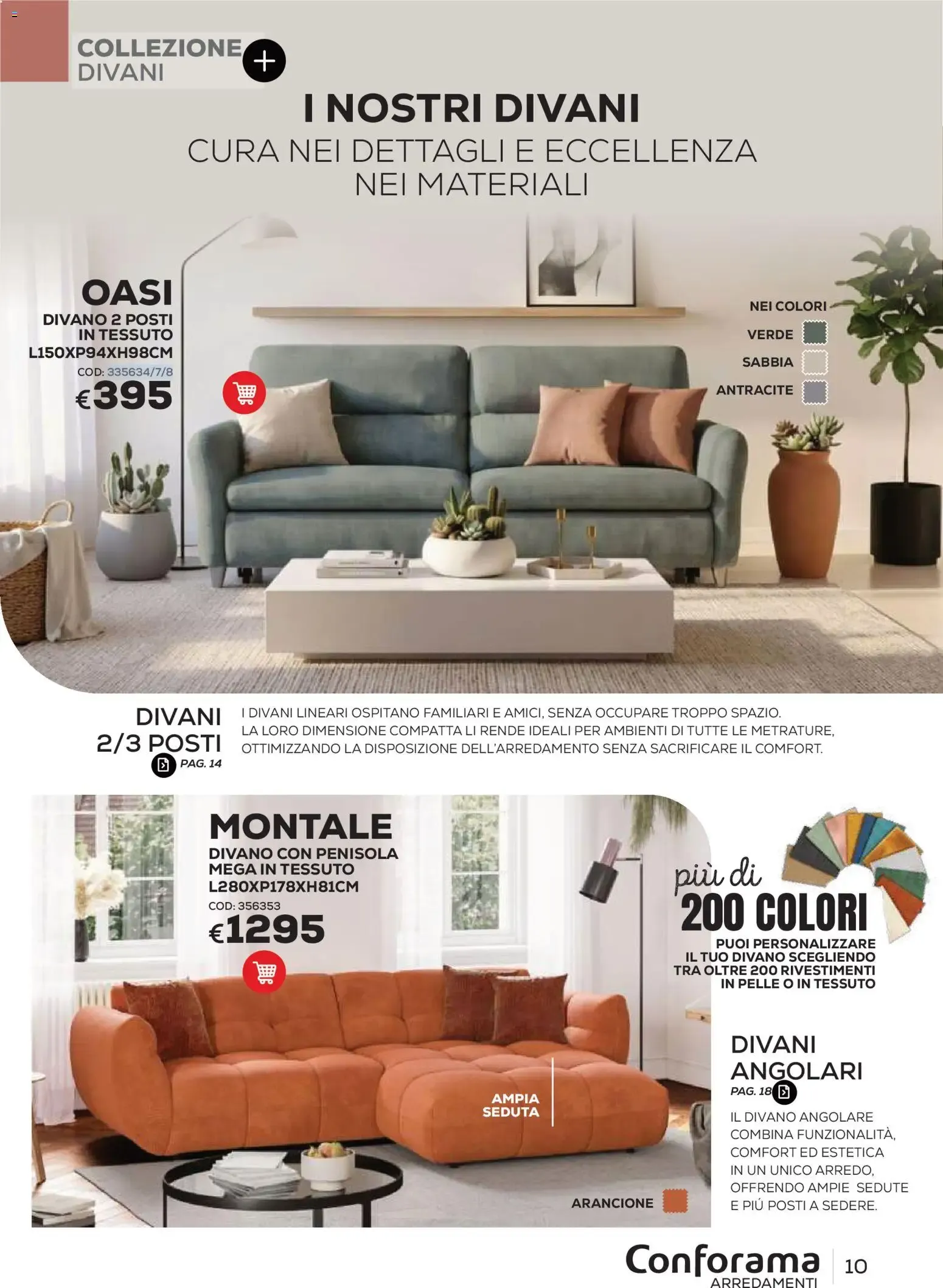 Conforama Arredamenti - Catalogo Primavera/Estate 2026 da 22 giugno a 30 settembre di 2026 - Pagina del volantino 10