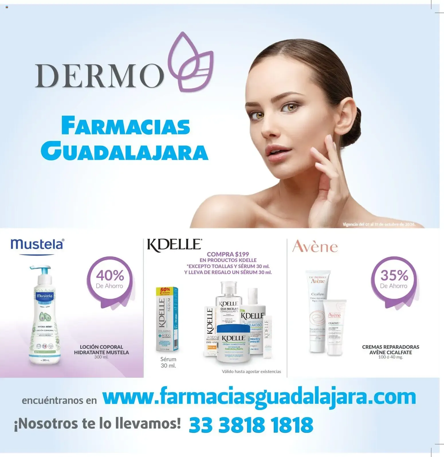 Catálogo de Farmacia Guadalajara catálogo Dermo (01/10/2026 - 31/10/2026) - catálogo en línea 1 de octubre al 31 de octubre 2026 - Pagina 1