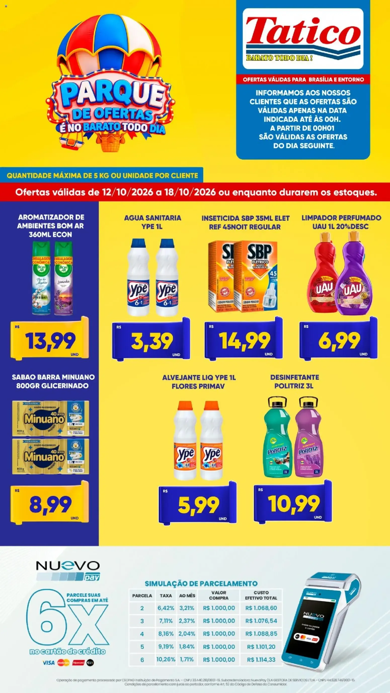 Encarte de Tatico - Ofertas da semana de 12/10/2026 | Promoções Online 12 de outubro até 18 de outubro 2026 - Pagina 9