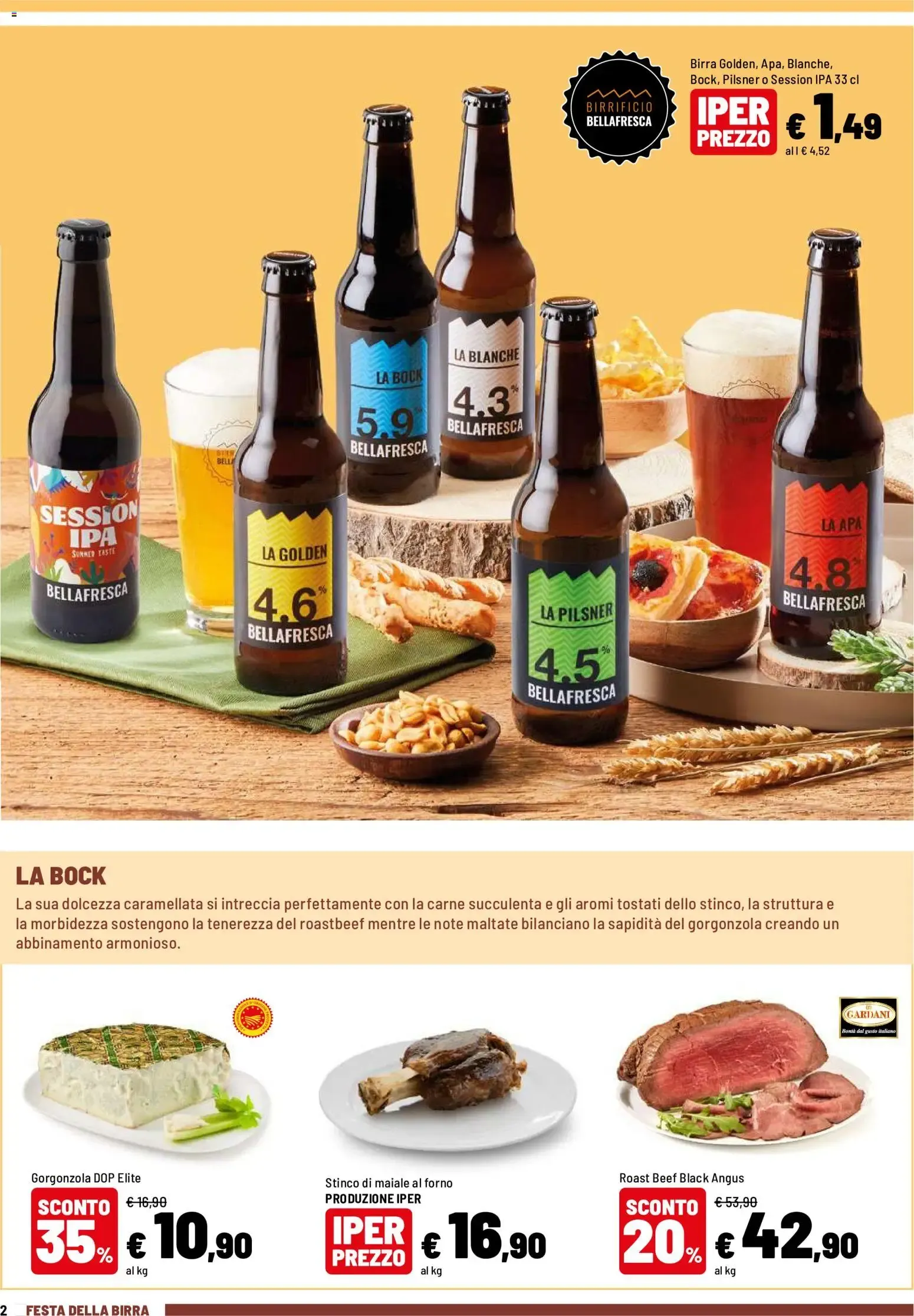 FESTA DELLA BIRRA da 27 luglio a 16 agosto di 2026 - Pagina del volantino 2