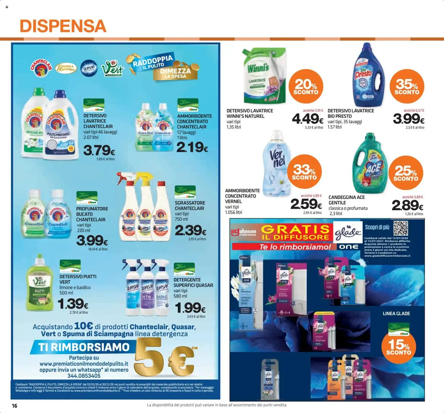 Superconti volantino dal 08/10/2026 - online Offerte da 8 ottobre a 21 ottobre di 2026 - Pagina del volantino 16