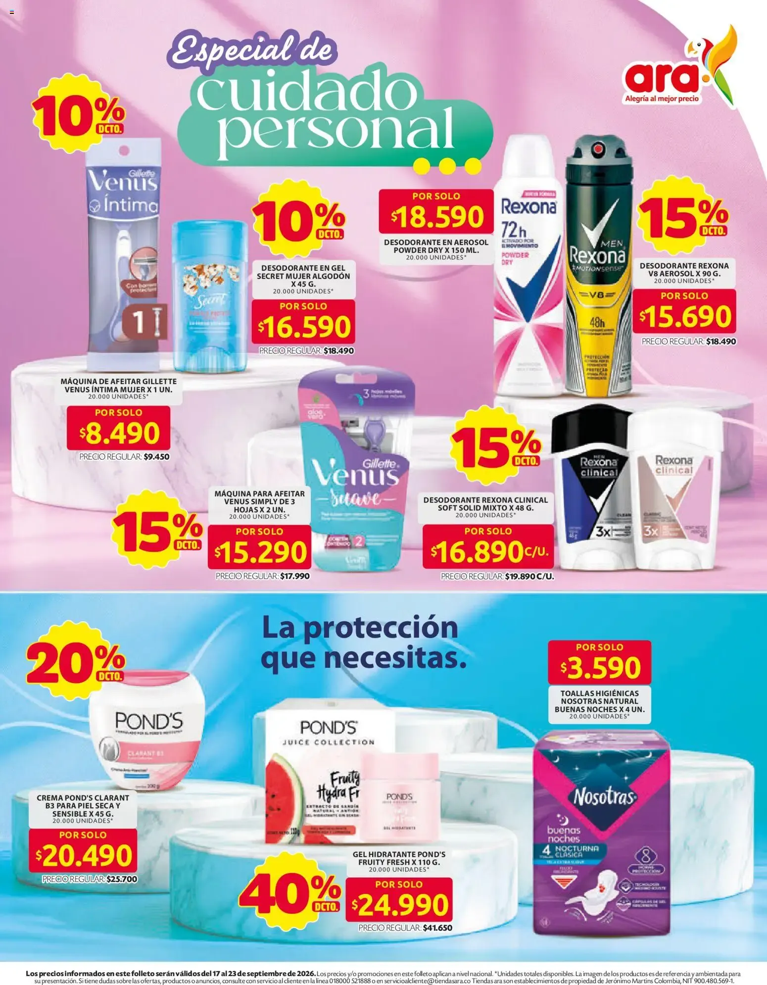 Catalogo de Ara catálogo desde el 17/09/2026 > Revistas Septiembre 17 de septiembre al 23 de septiembre 2026 - Pag 16