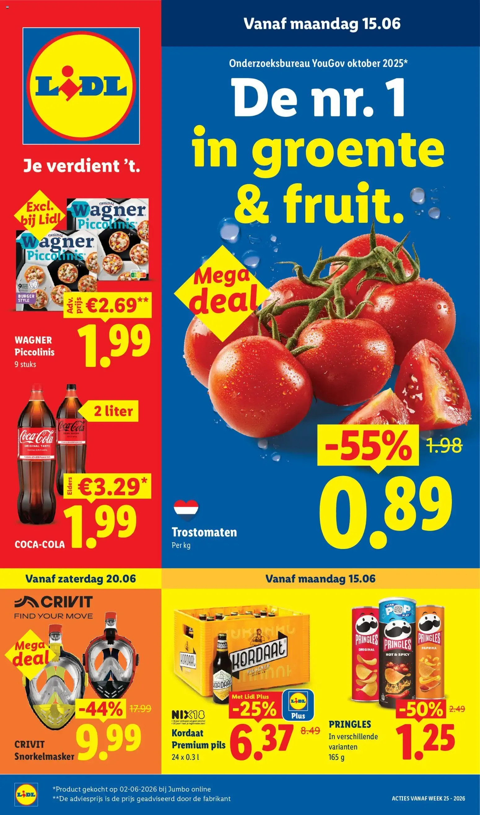 Lidl folder vanaf 15-06-2026 -- NIEUWE van 15 juni tot 21 juni 2026 - Folder pagina 1