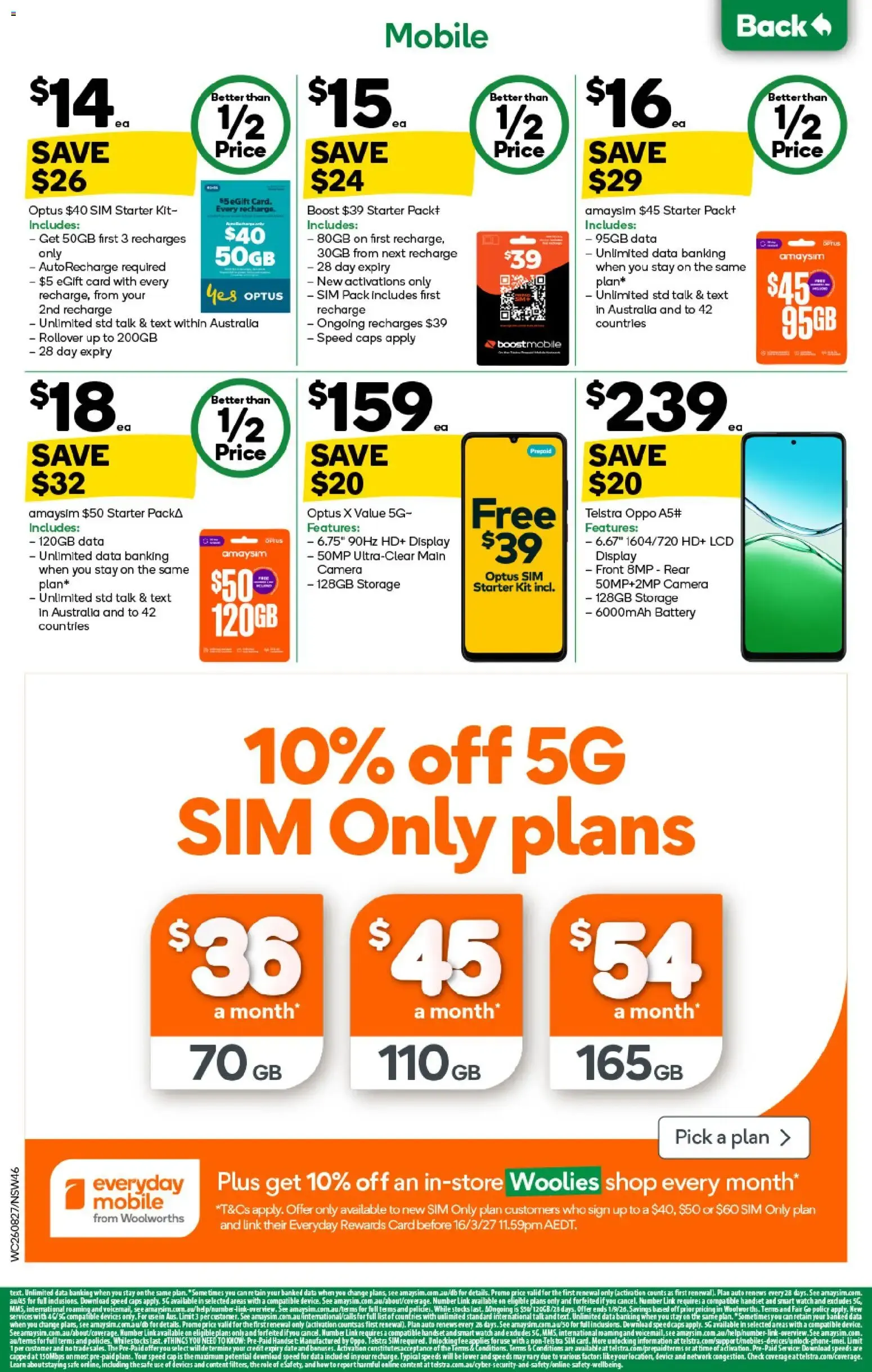 Woolworths catalogue valid from 26/08/2026 > Online Australia - Catalogue valid from 26 August to 1 September 2026 - page 46