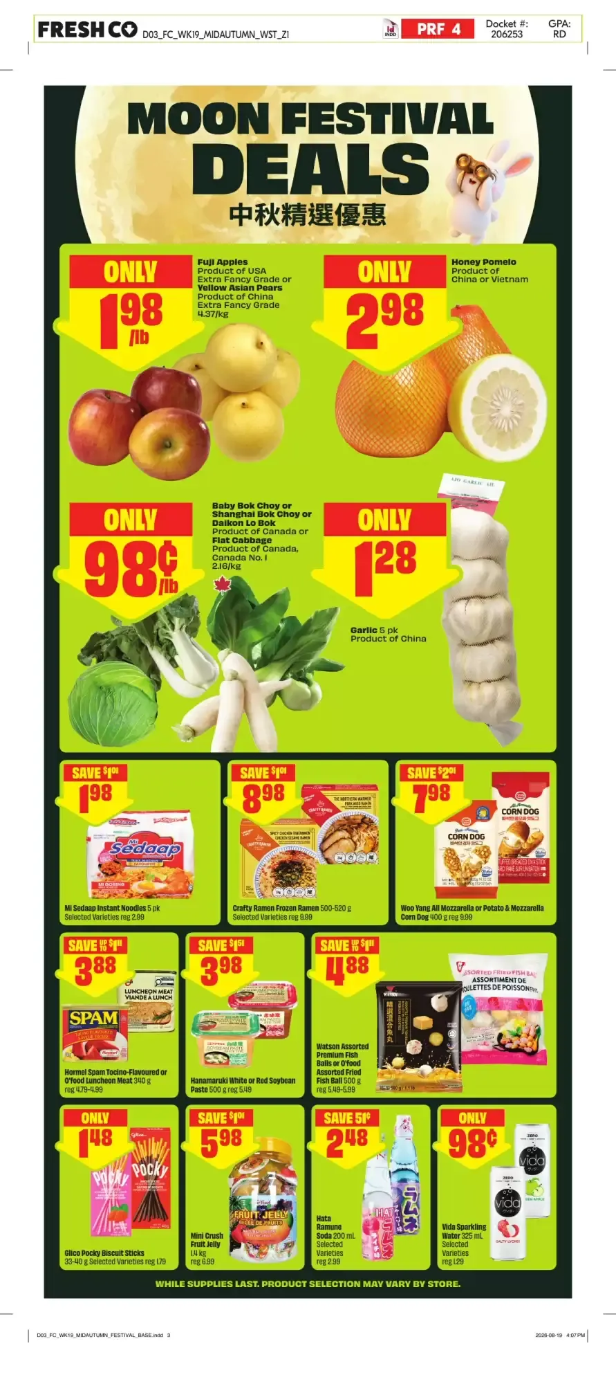 Fresh Co Long Weekend Deals from September 3 to September 9 2026 - flyer page 7