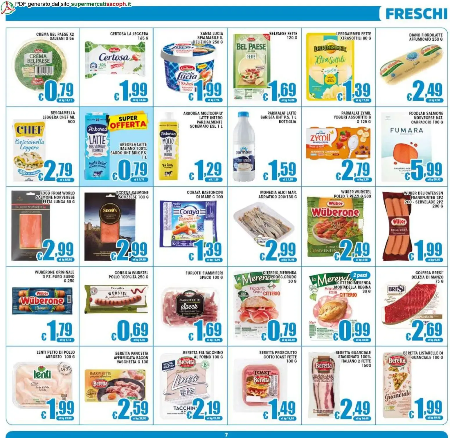 Sacoph volantino dal 01/07/2026 - online Offerte da 1 luglio a 9 luglio di 2026 - Pagina del volantino 7